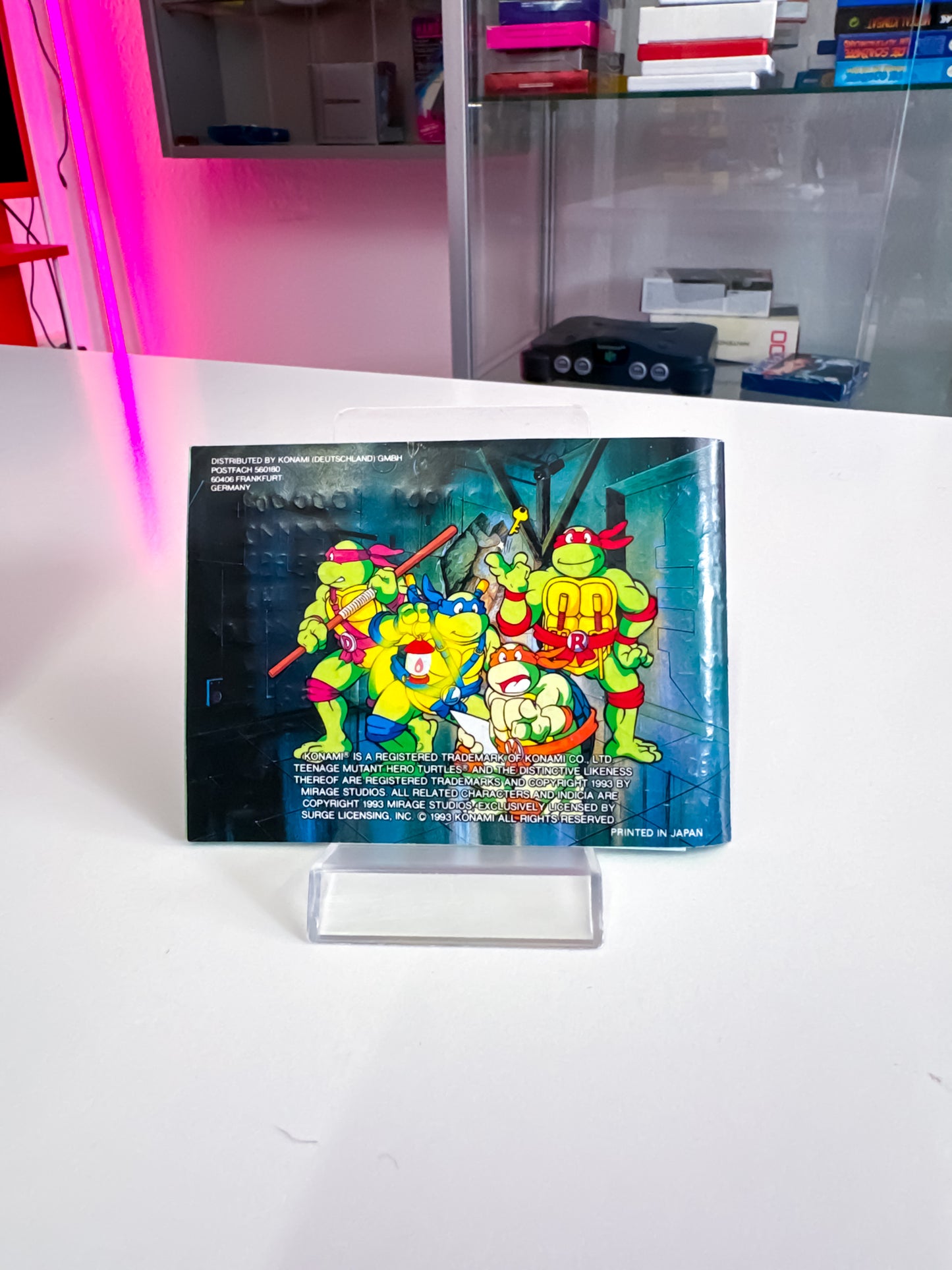 Turtles III: Radical Rescue – Game Boy, vollständig (CIB), mit Originalverpackung und Kassenbon im Sammlerzustand: