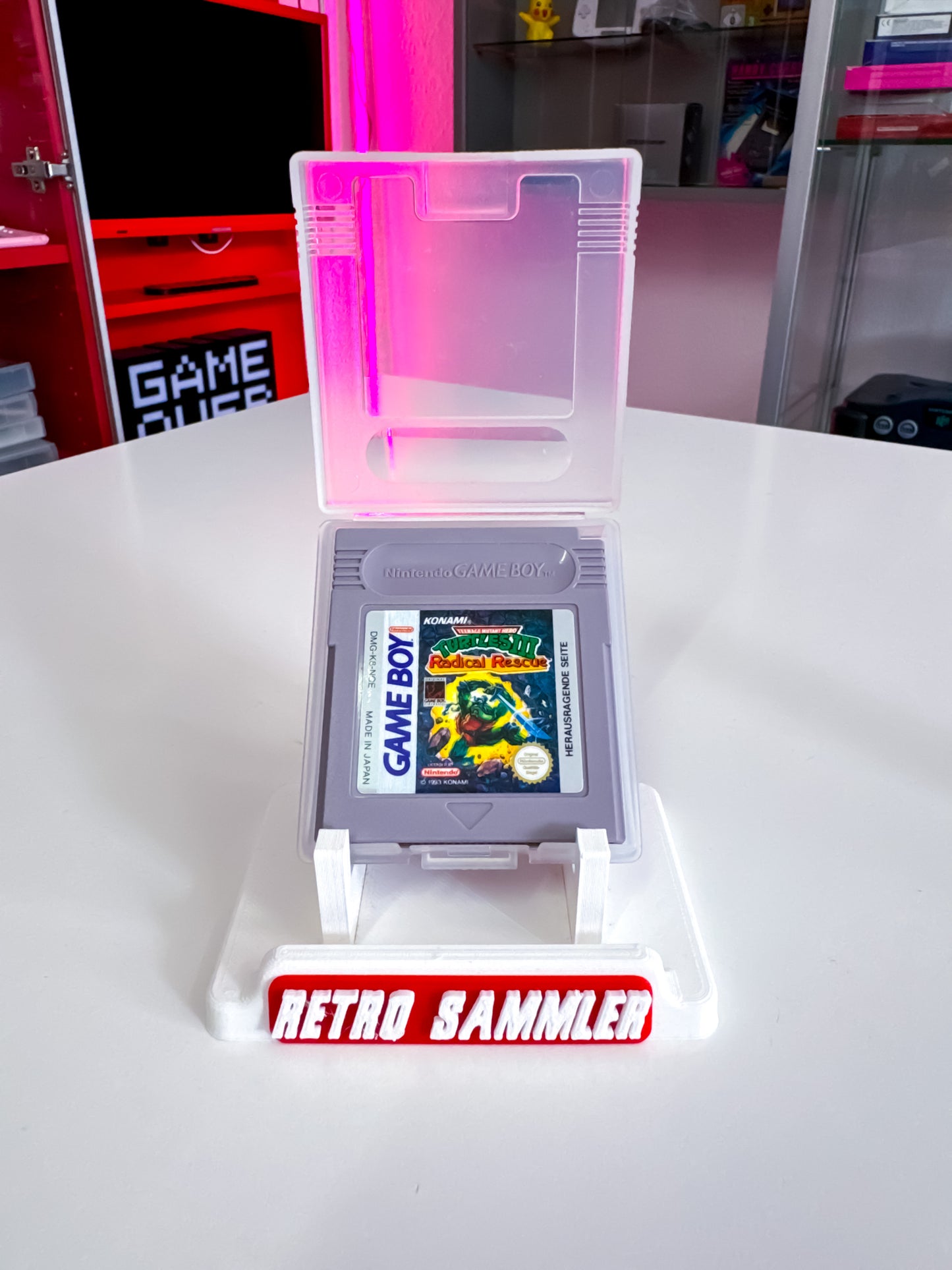 Turtles III: Radical Rescue – Game Boy, vollständig (CIB), mit Originalverpackung und Kassenbon im Sammlerzustand: