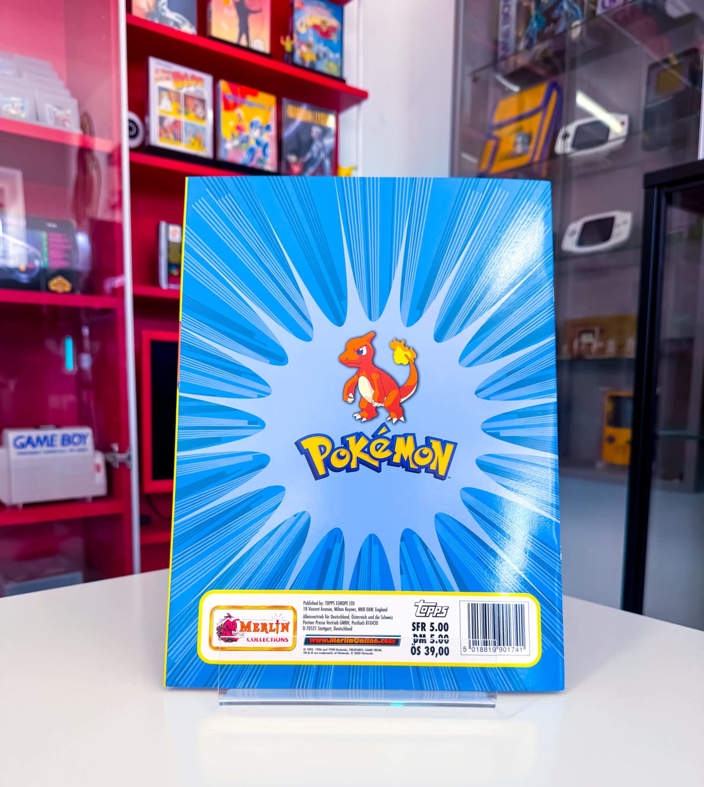 Pokemon Sticker Album Serie 2 – Unbenutzt Merlin Collection
