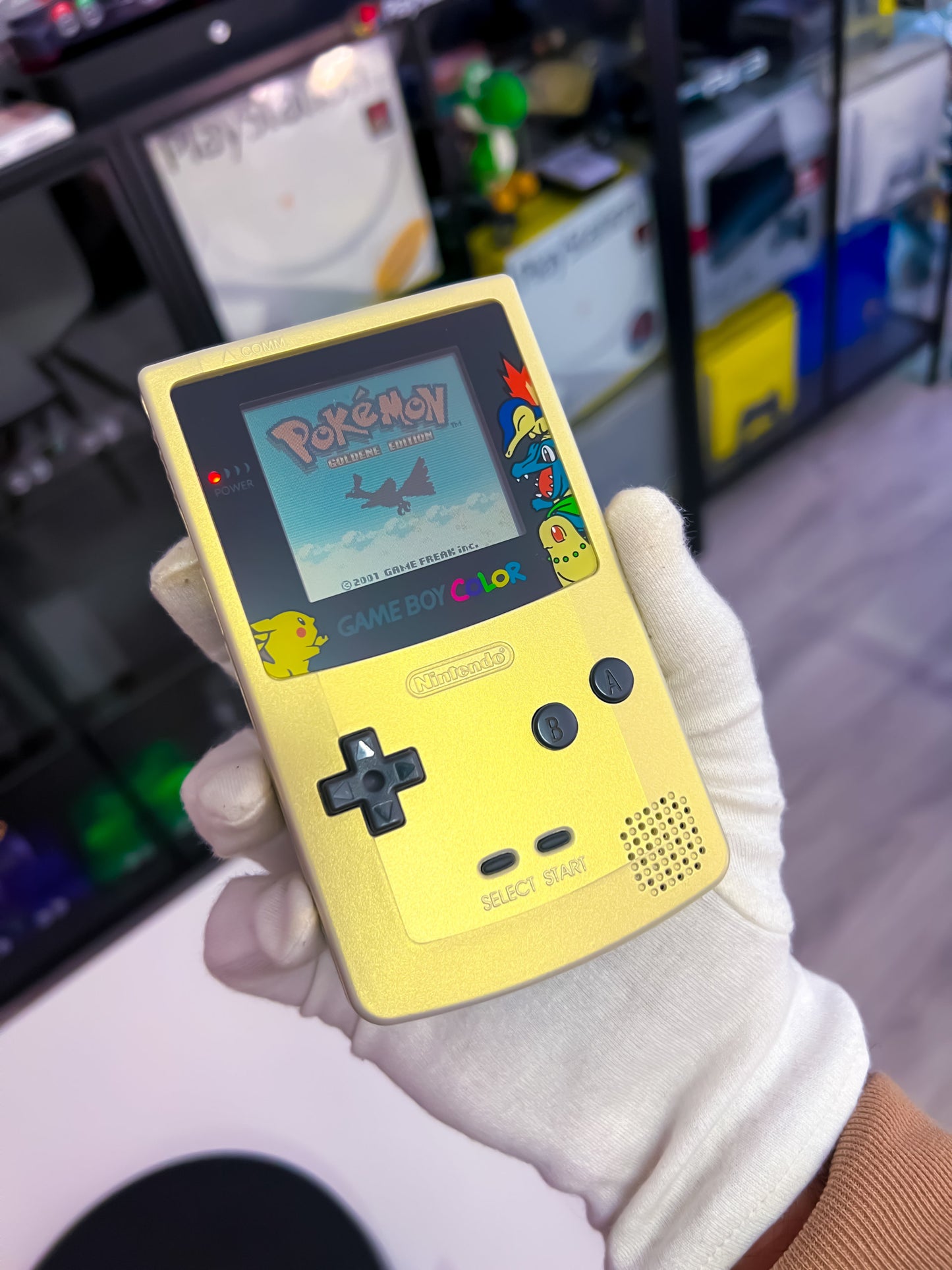 GameBoy Color Pokemon Gold Edition Paket