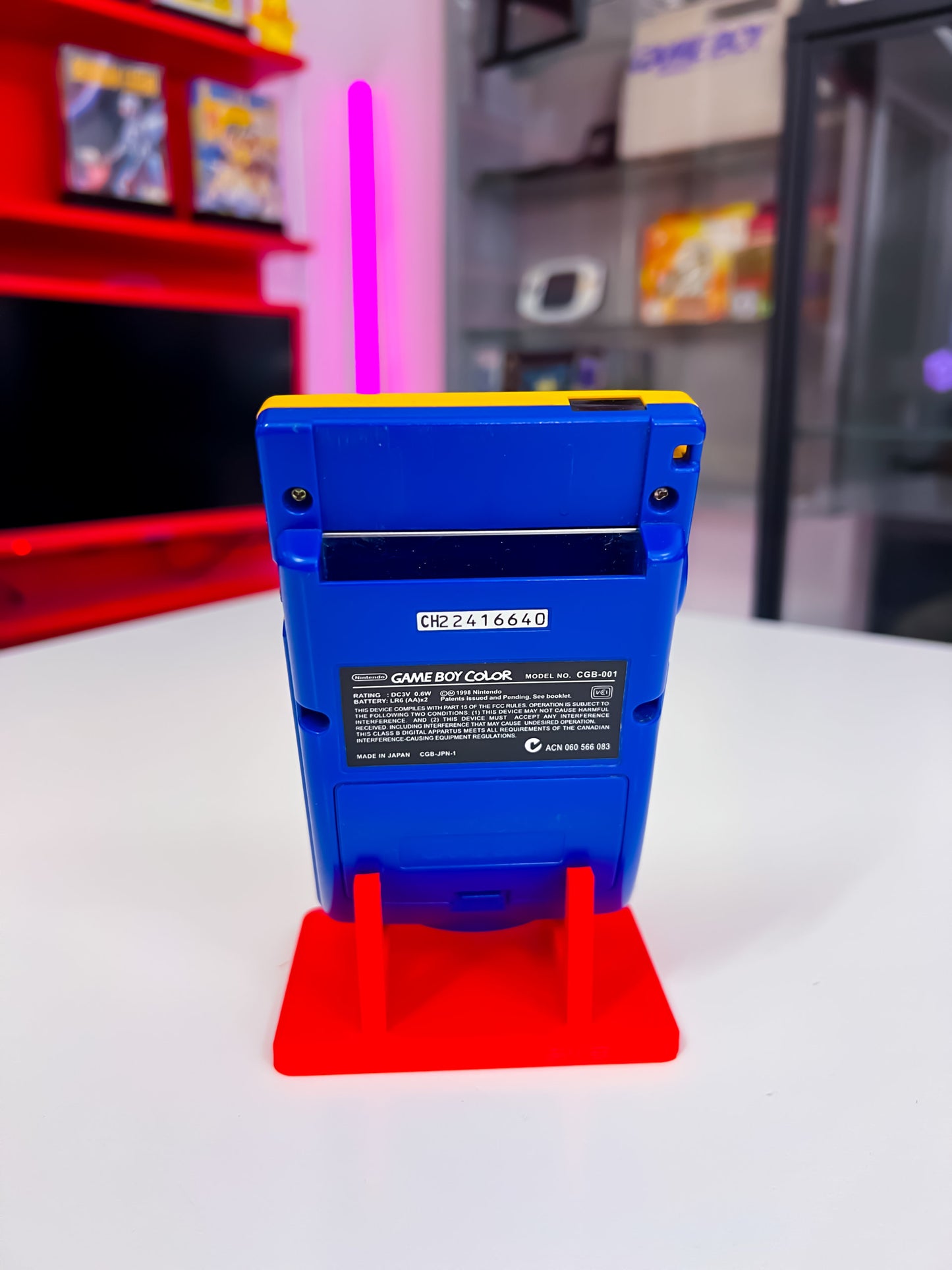 GameBoy Color Pikachu Original Edition