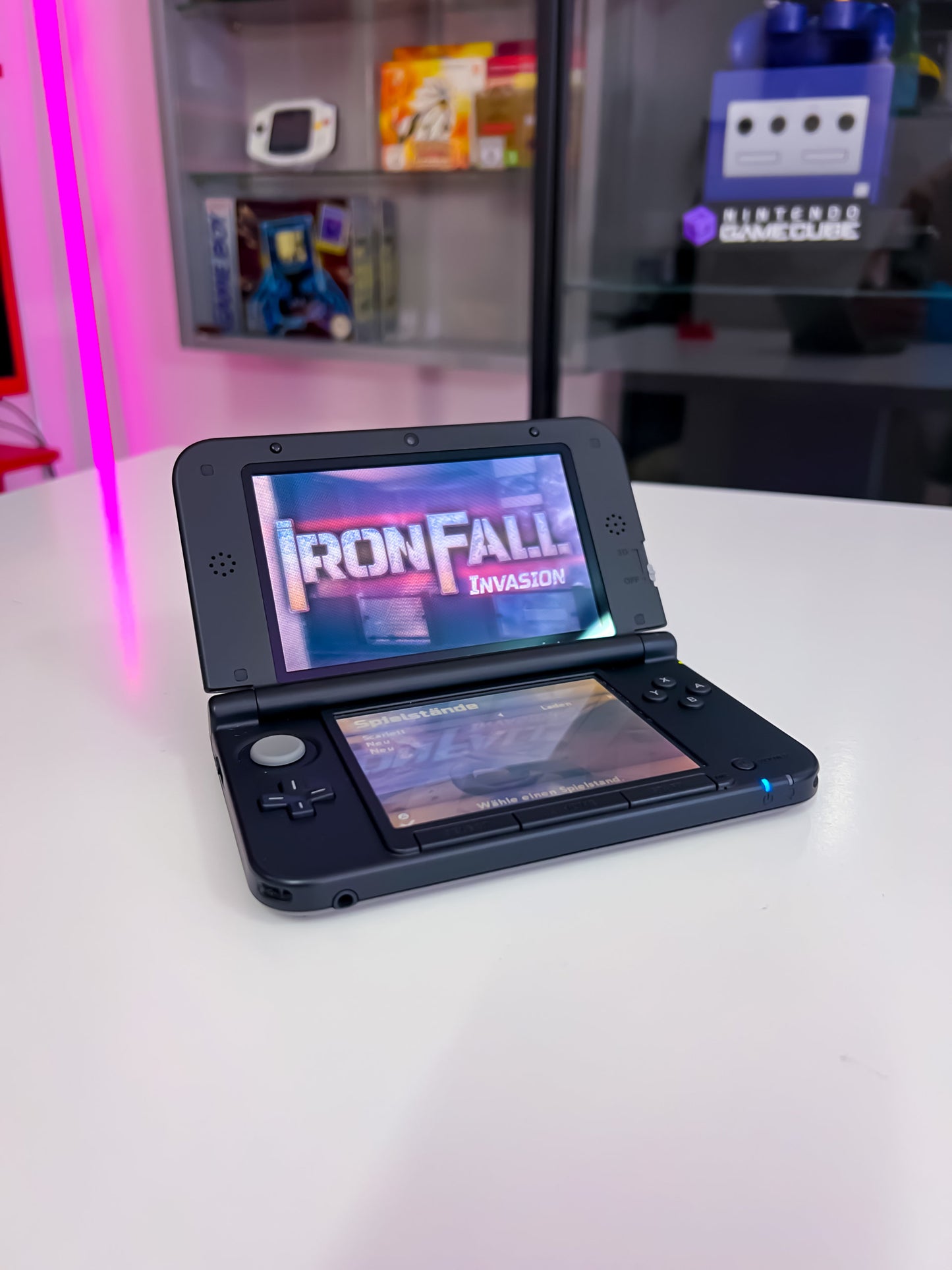 Nintendo 3DS XL Grau Schwarz - Konsole