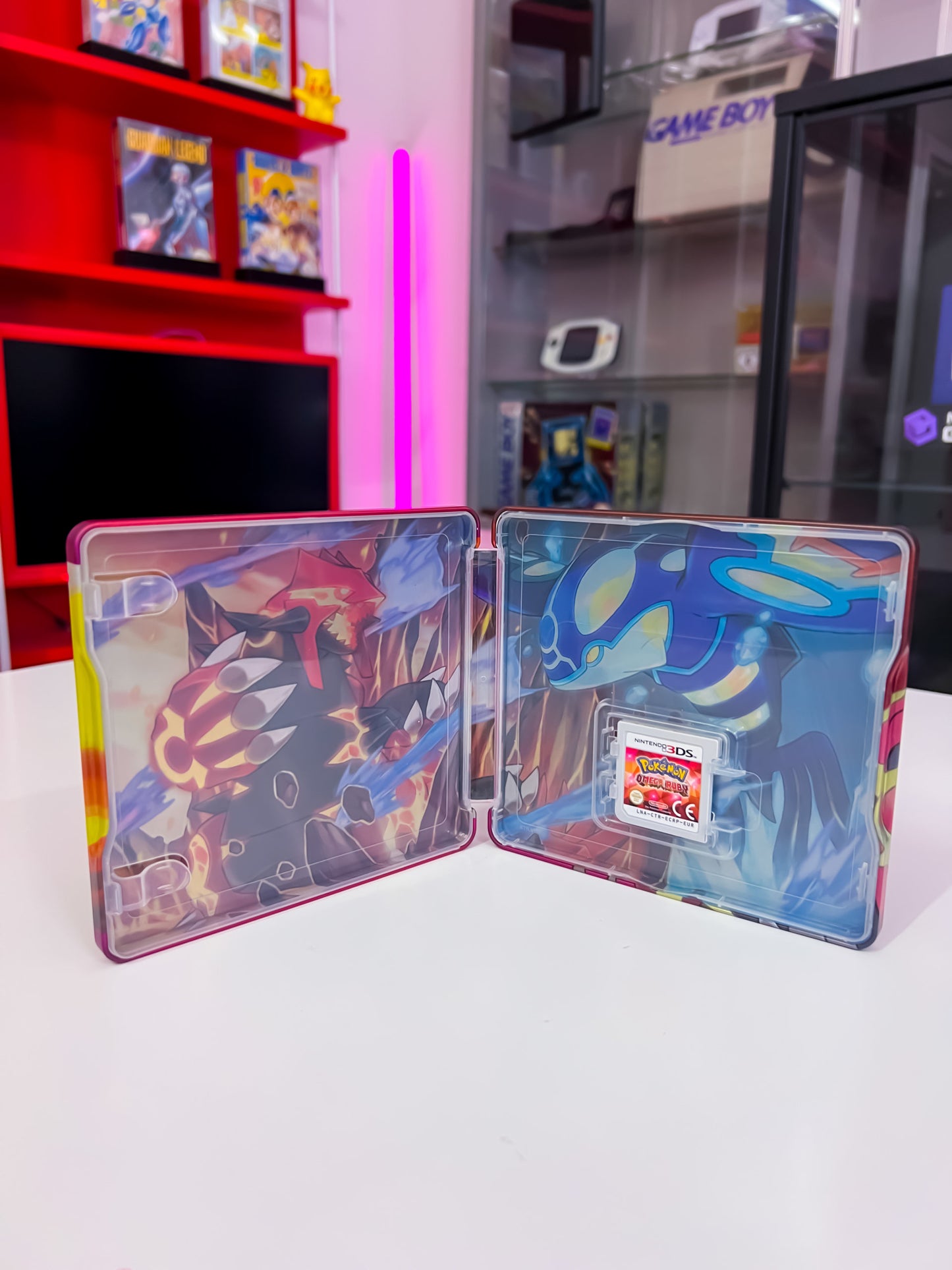 Pokémon Omega Rubin Limited Fan Steelbook Edition Nintendo 3DS