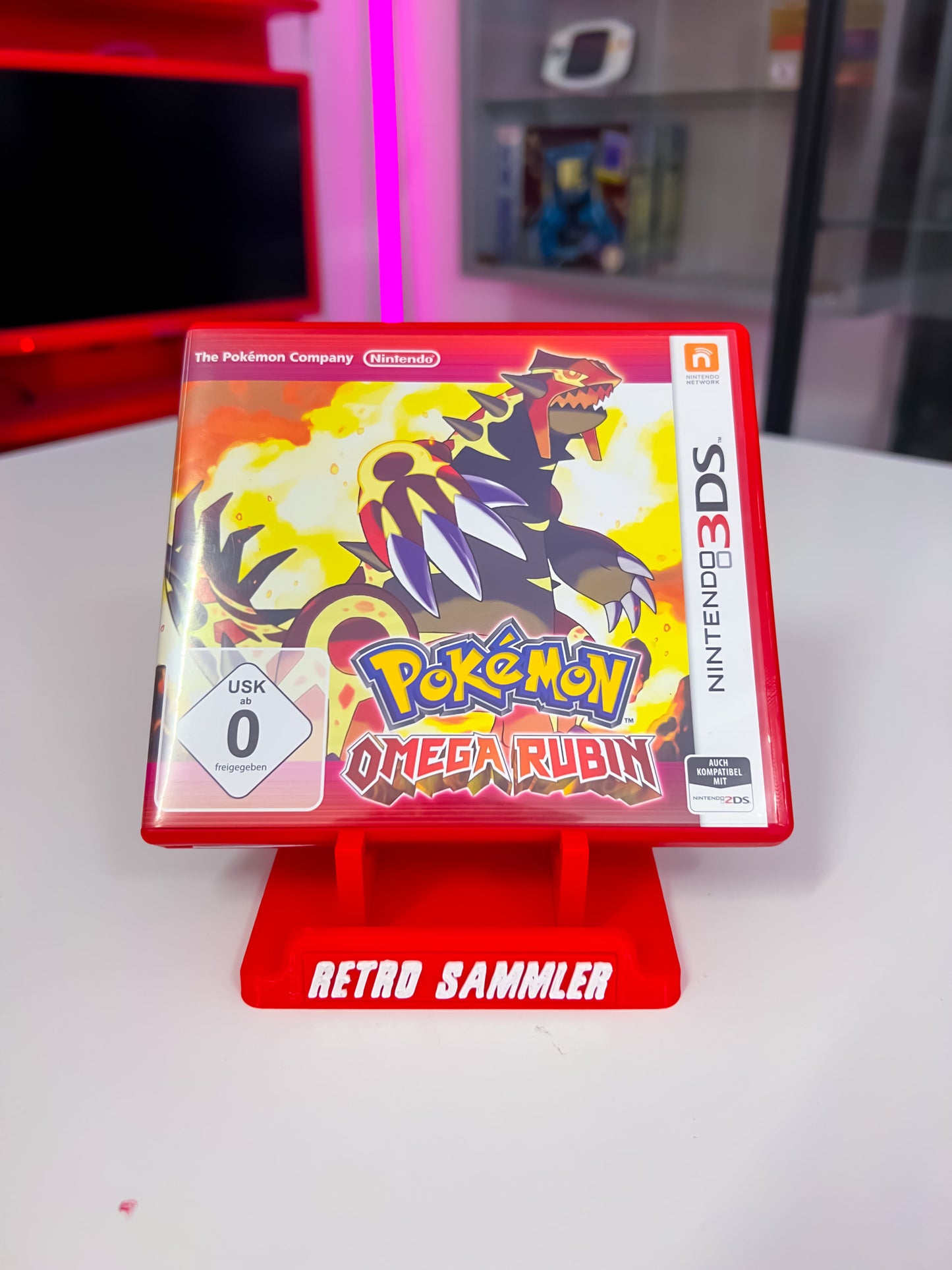 Pokémon Omega Rubin Limited Fan Steelbook Edition Nintendo 3DS