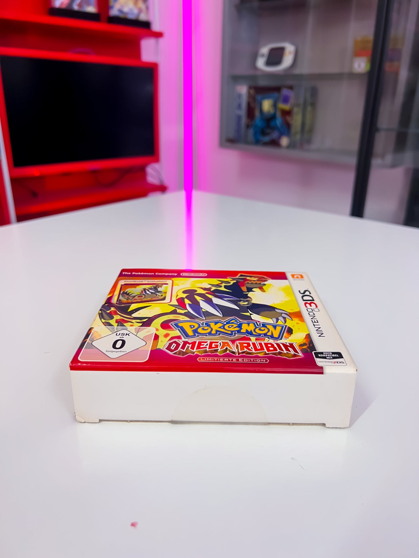 Pokémon Omega Rubin Limited Fan Steelbook Edition Nintendo 3DS