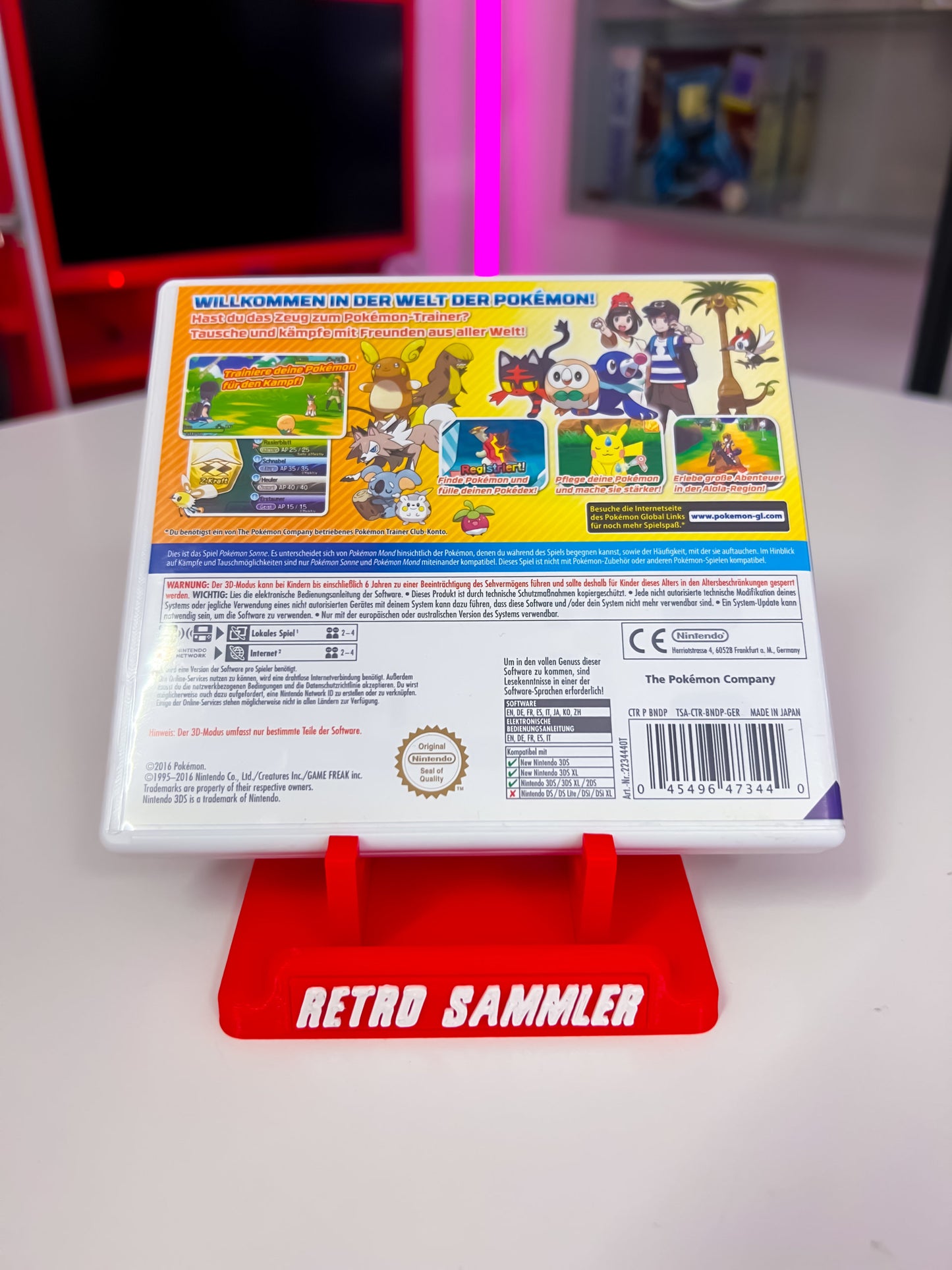 Pokemon Sonne Fan-Edition Nintendo 3DS