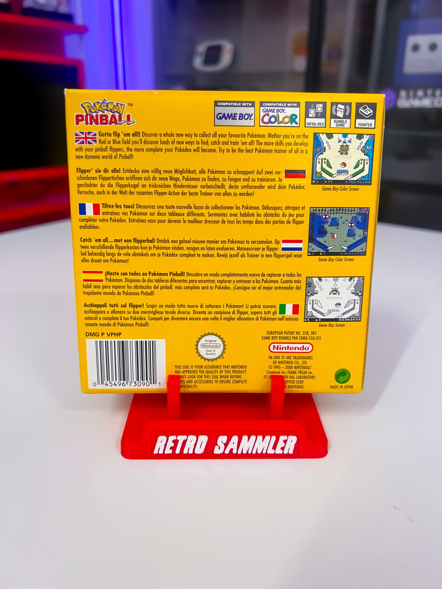 Pokémon Pinball OVP CIB - GameBoy Color 8,5/10