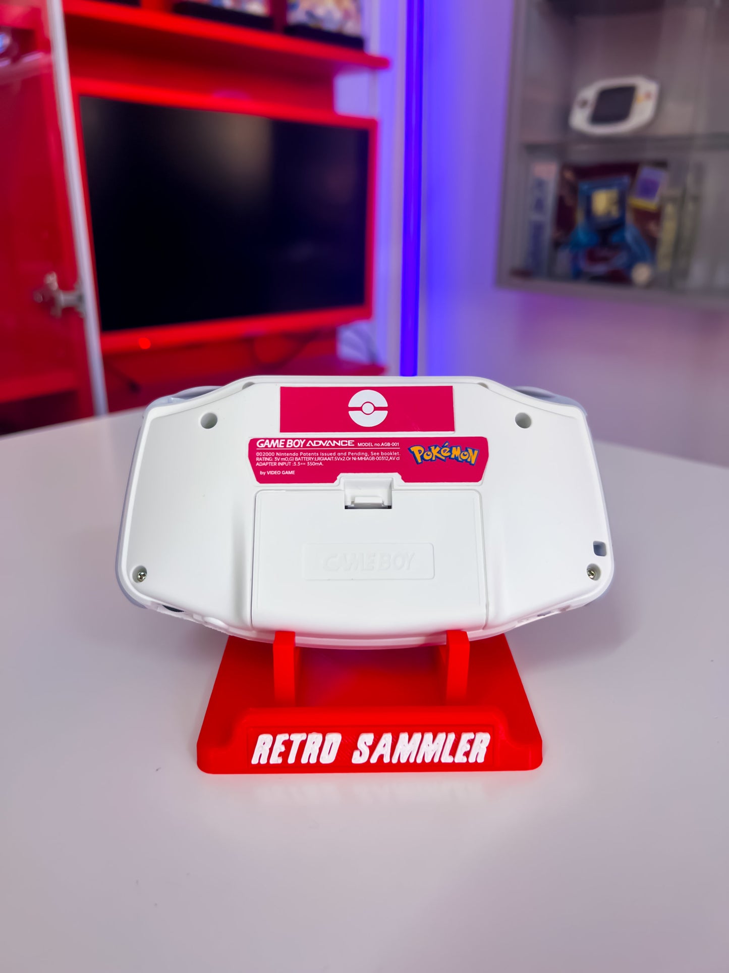 GameBoy Advance - im Pokeball Design (Custom)