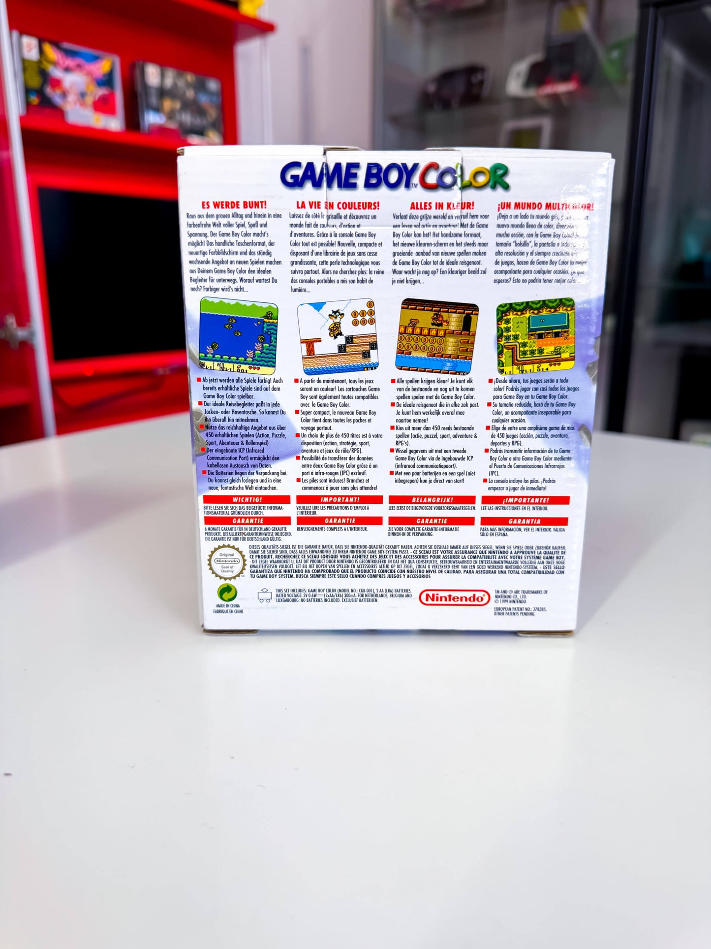 GameBoy Color Blau mit OVP