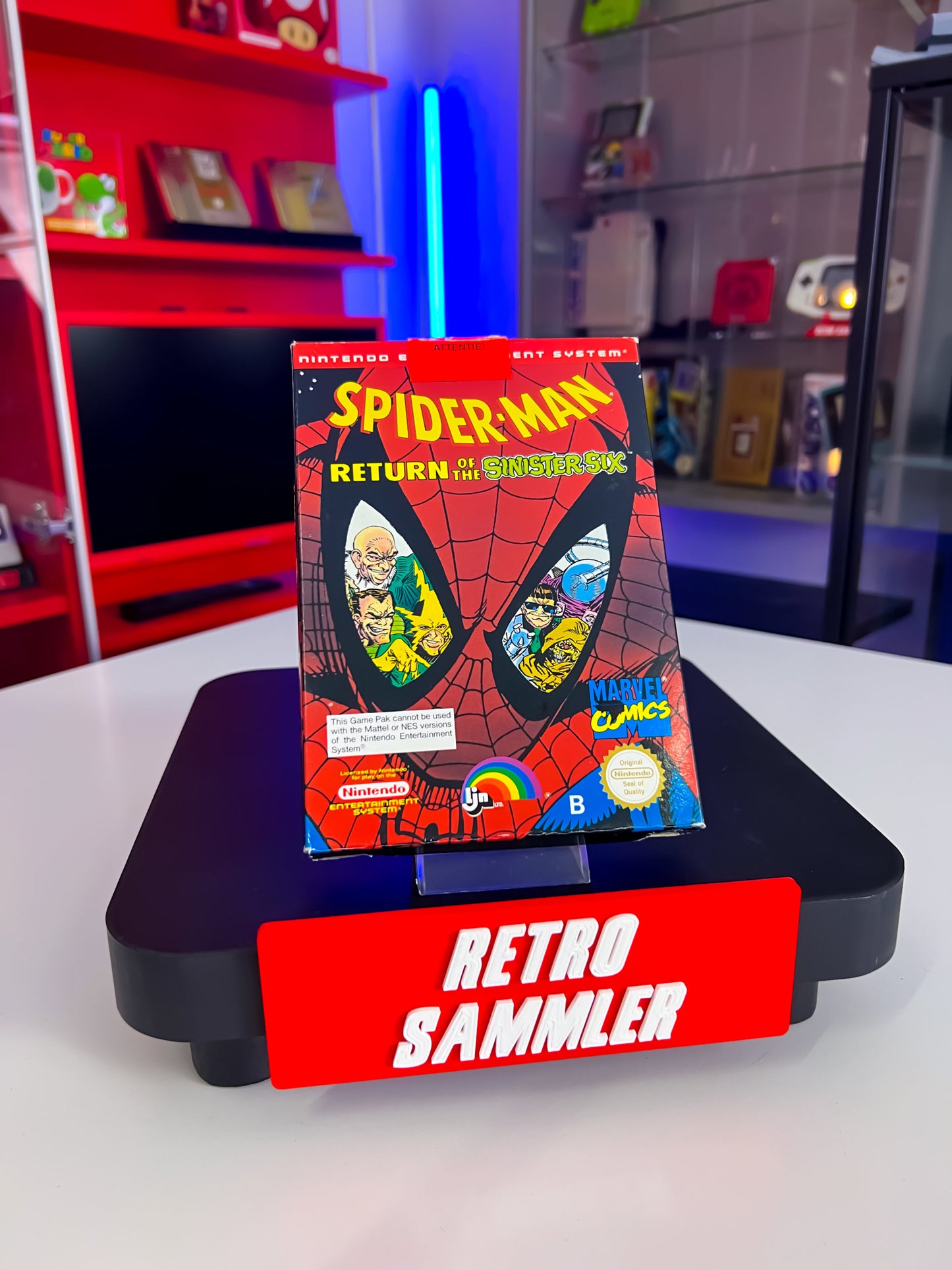 Spider Man Return of the Sinister Six NES - Nintendo