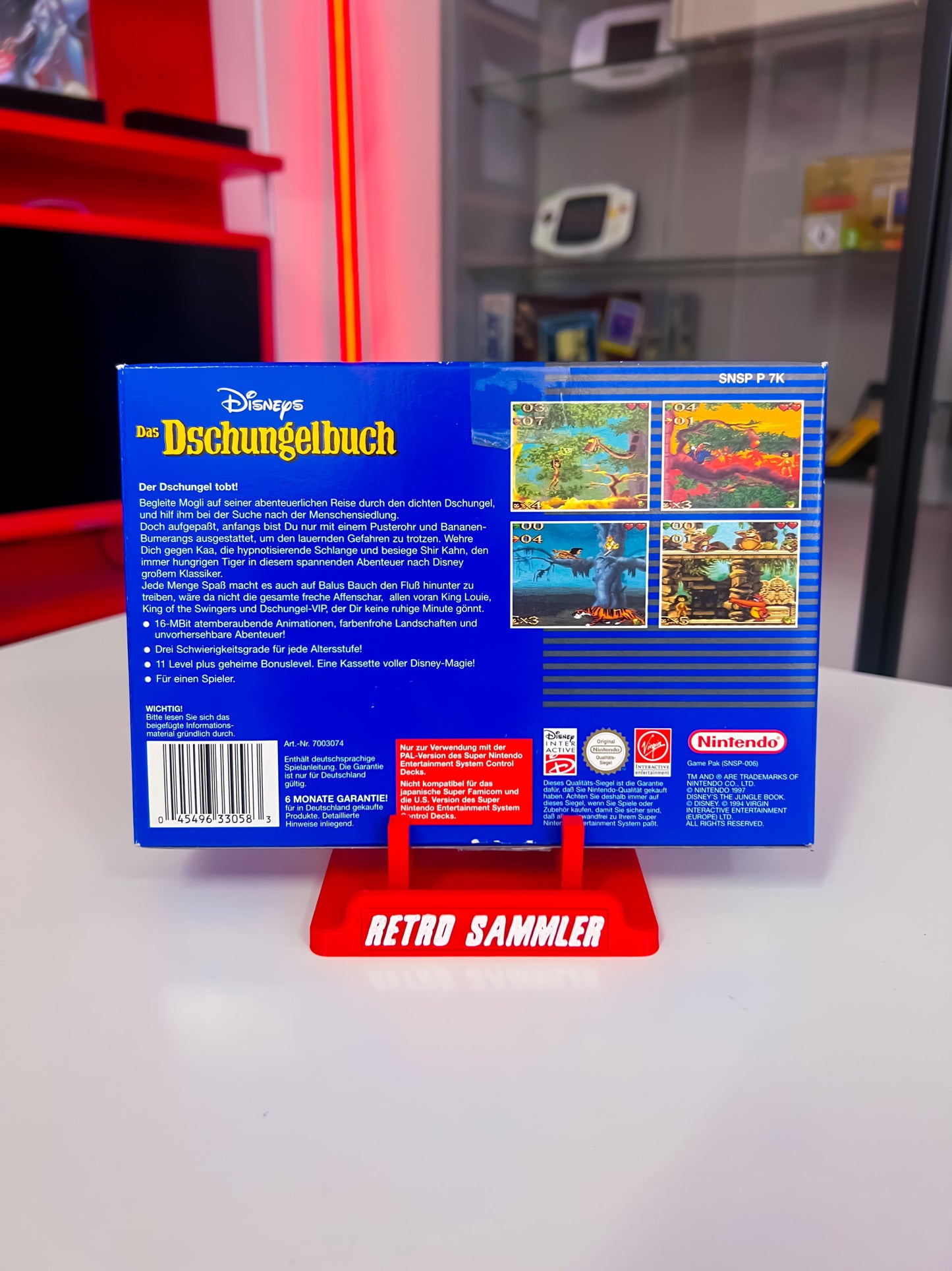 Disneys das Dschungelbuch mit OVP - SNES
