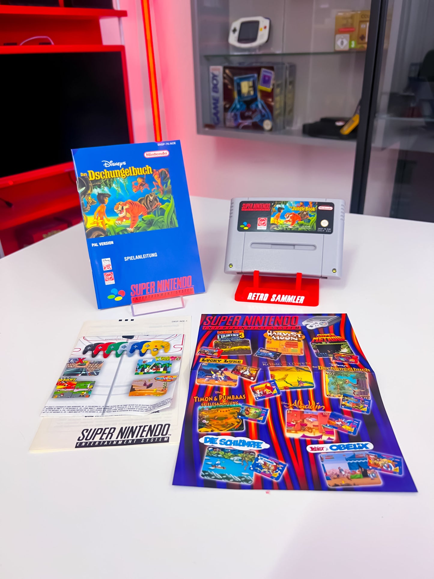 Disneys das Dschungelbuch mit OVP - SNES