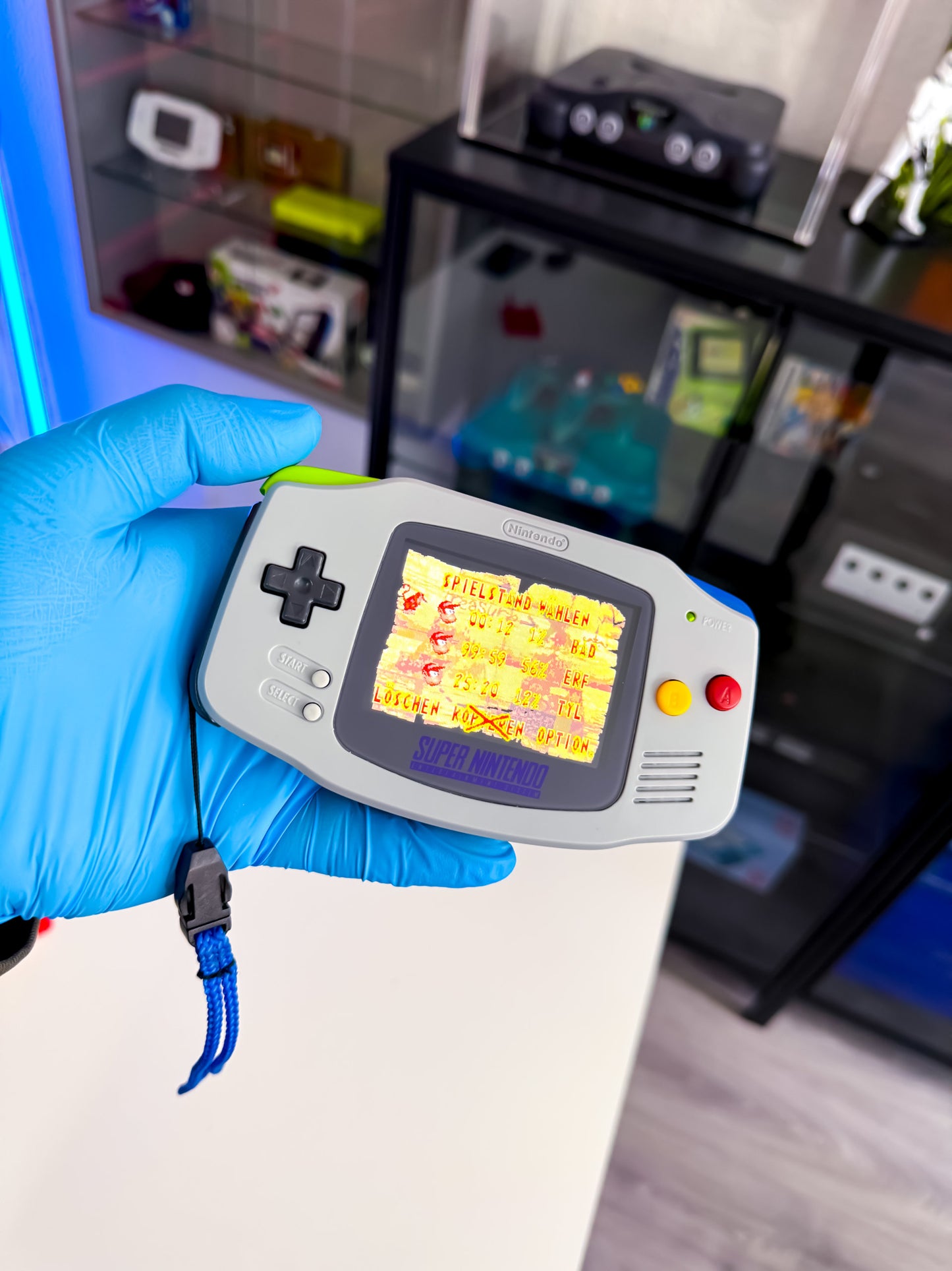 GameBoy Advance im SNES Design - IPS Display