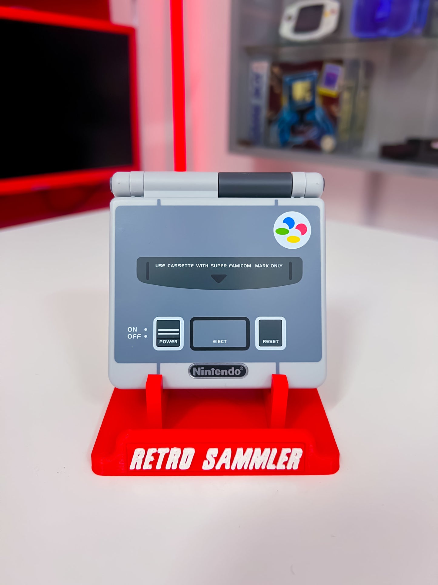 GameBoy Advance SP – SNES Super Famicom Custom