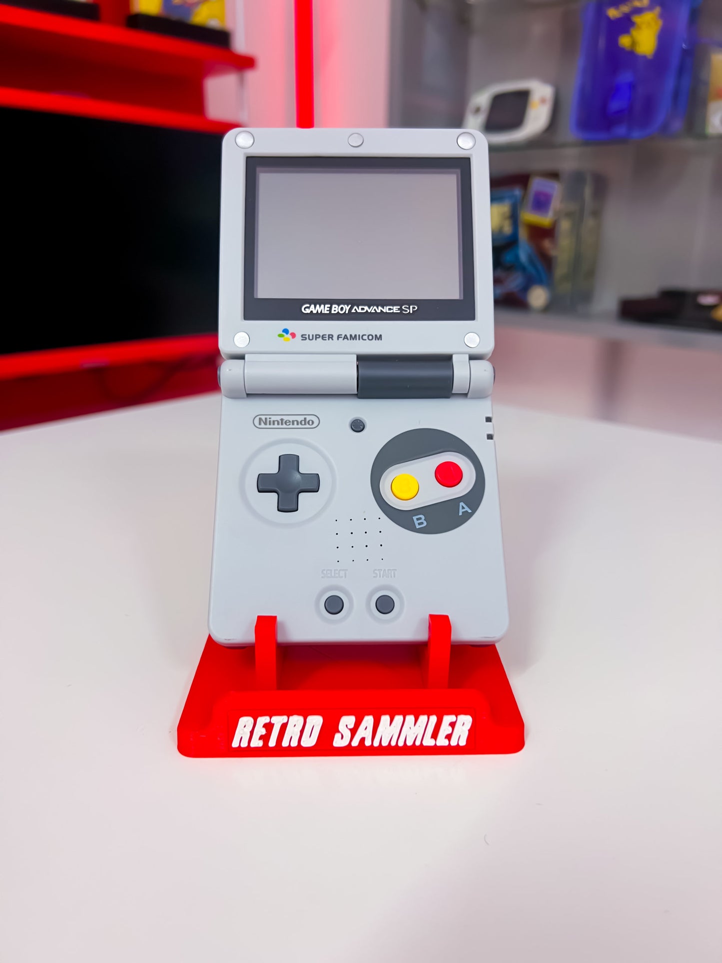 GameBoy Advance SP – SNES Super Famicom Custom