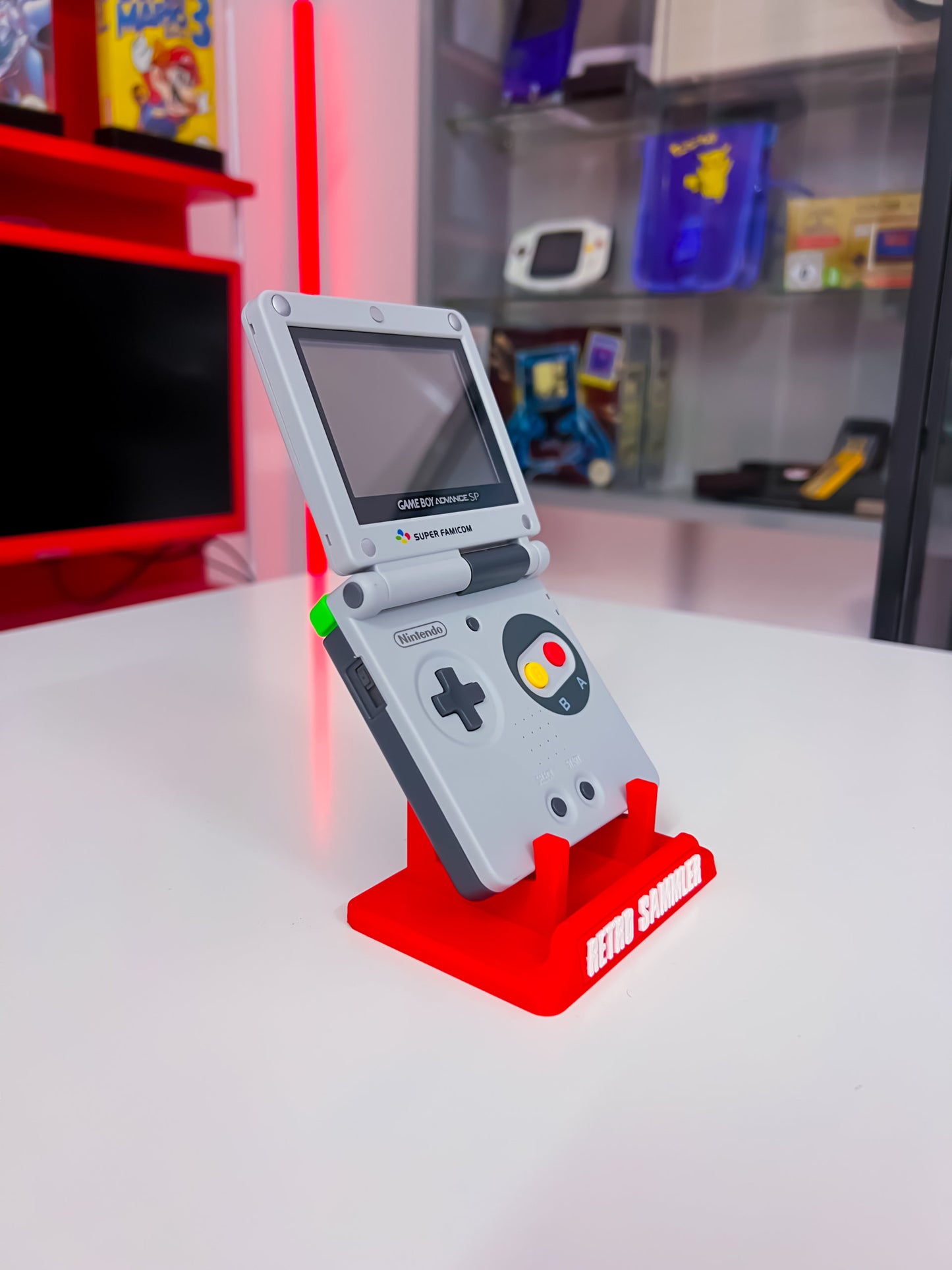 GameBoy Advance SP – SNES Super Famicom Custom