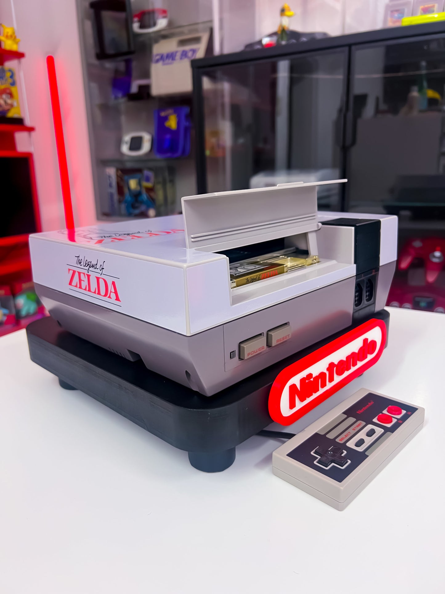 NES Custom Konsole Zelda & Link Paket