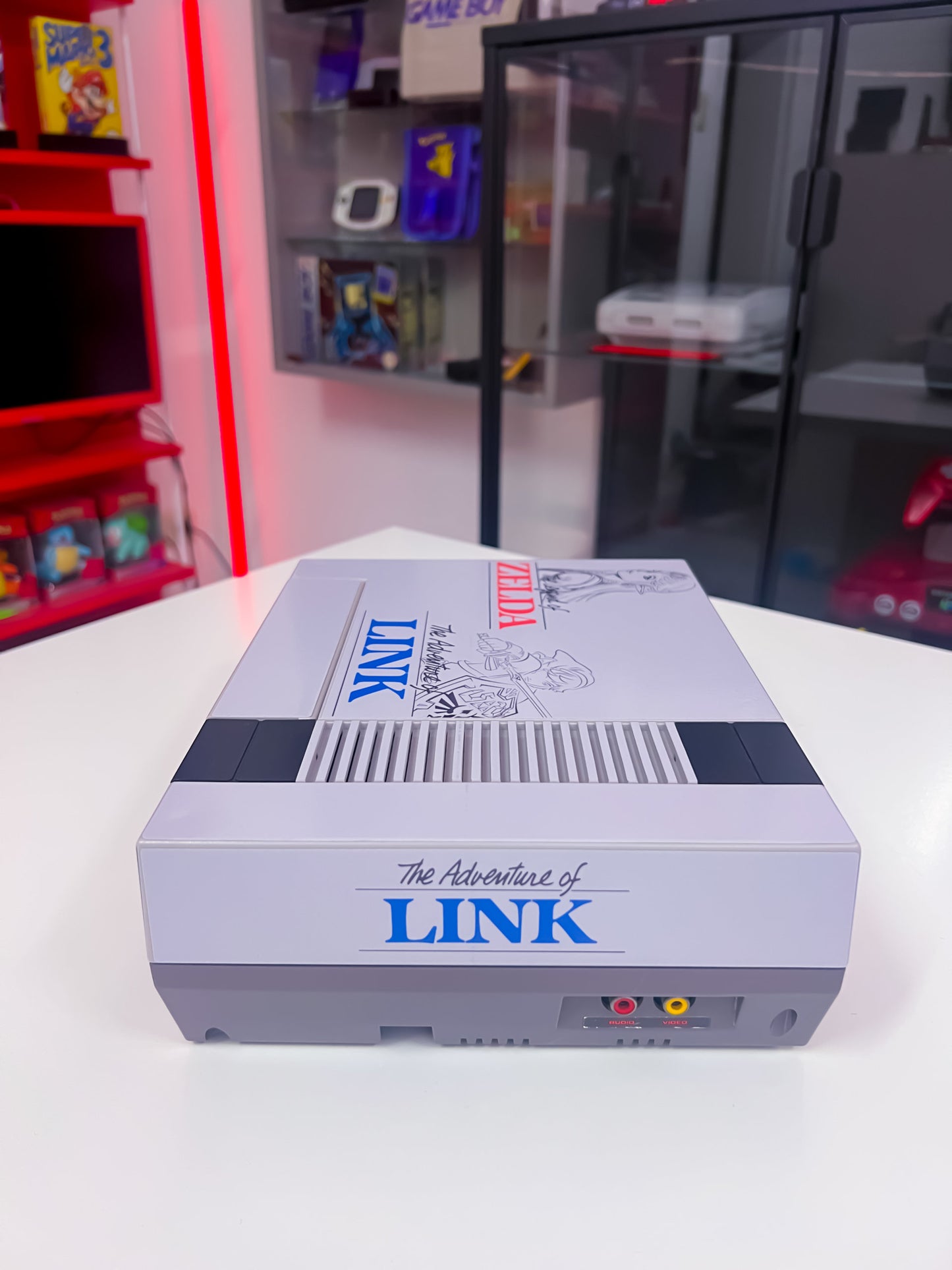 NES Custom Konsole Zelda & Link Design