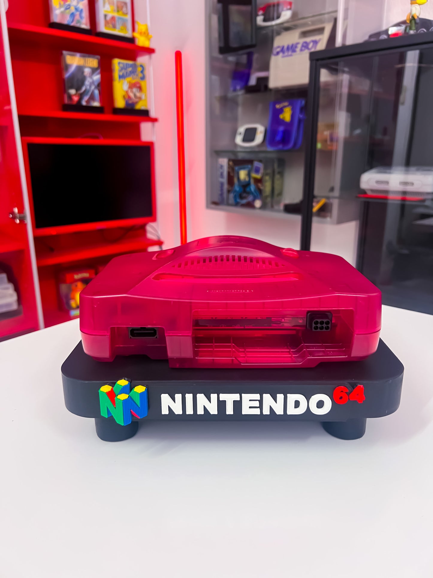 Nintendo 64 Konsole - Watermelon Red - N64