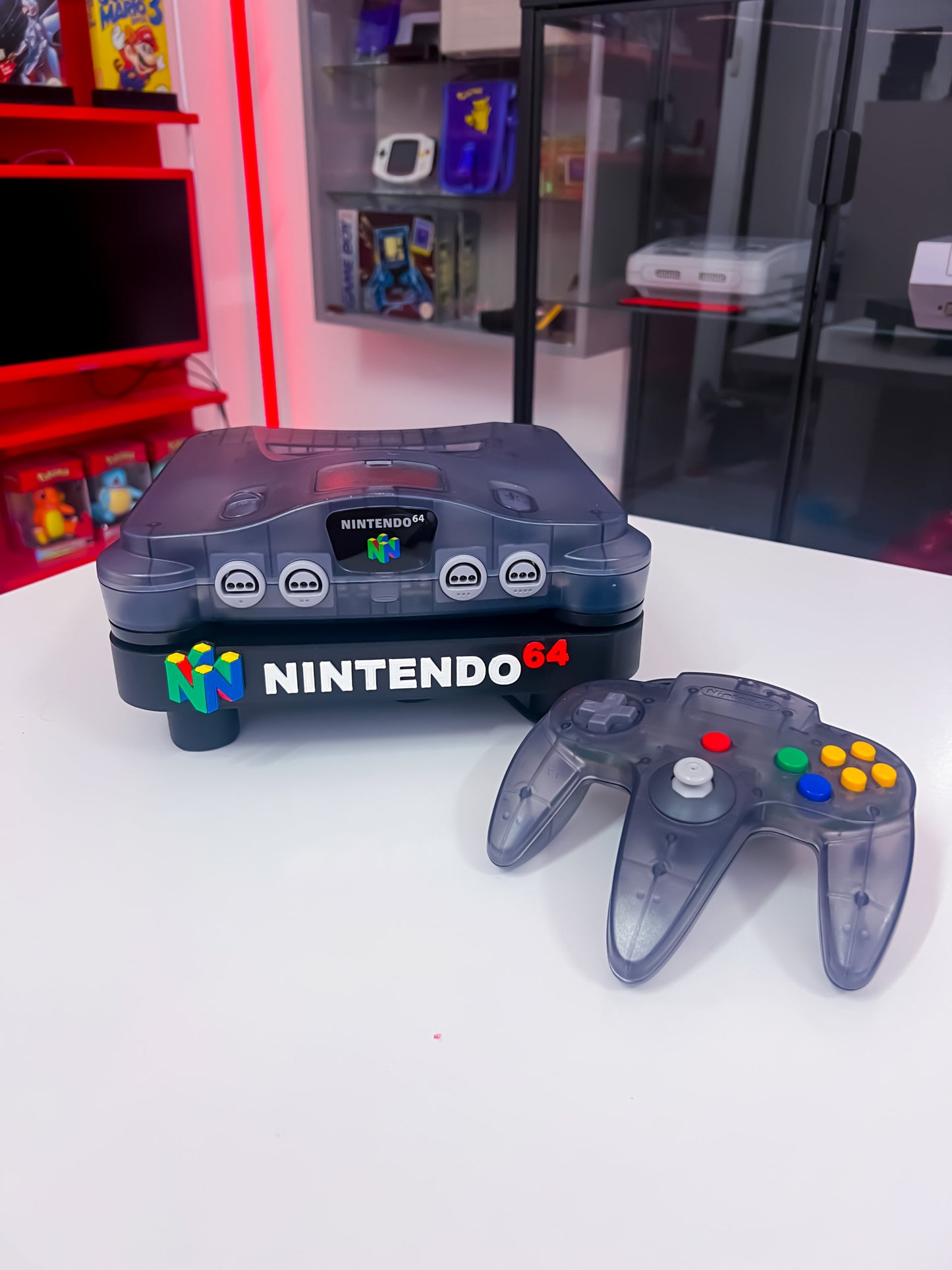 Nintendo 64 Konsole - Smoke Grey - N64 + Expansion Pak
