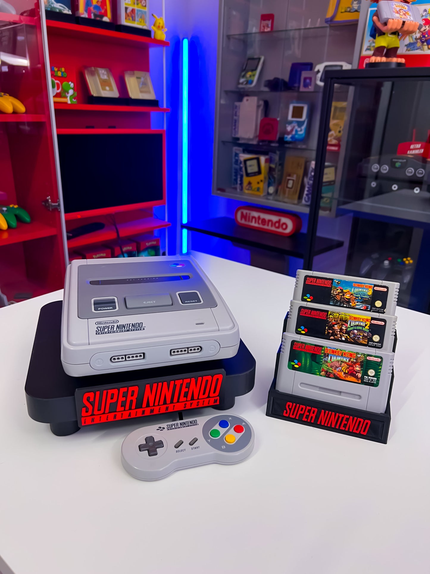 Super Nintendo Konsole - Donkey Kong SNES Paket