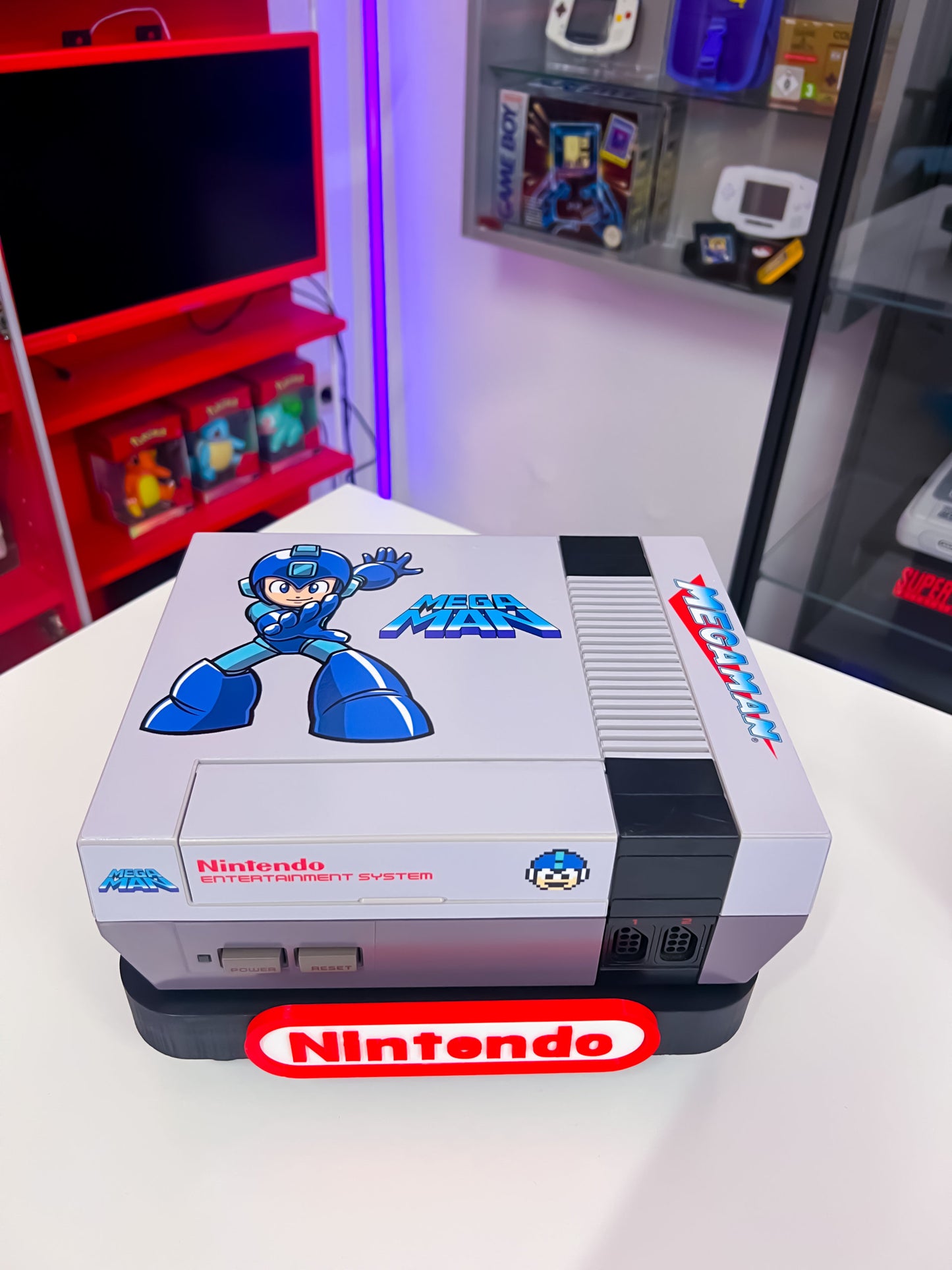 NES Custom Konsole Mega Man Paket