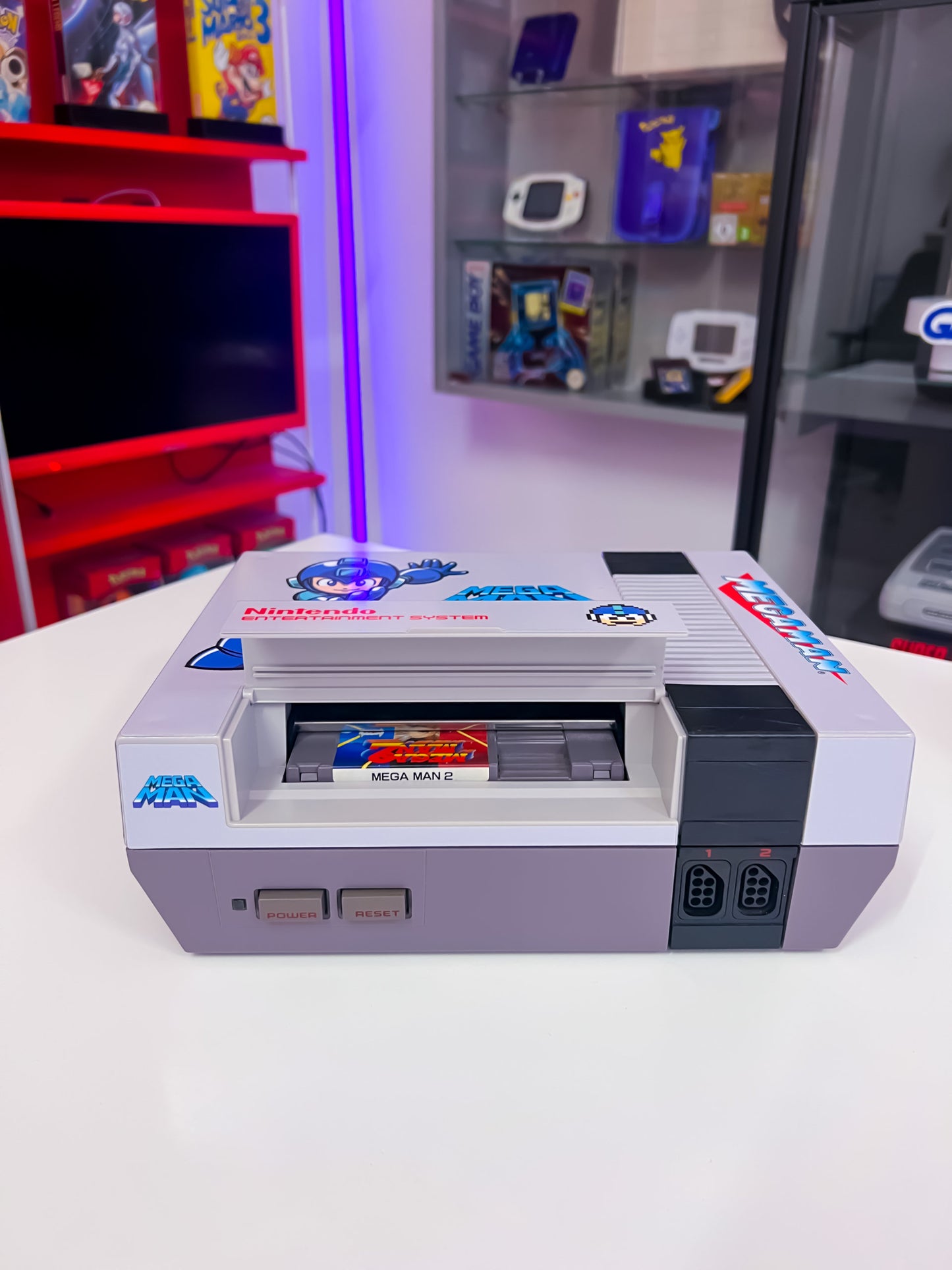 NES Custom Konsole Mega Man Paket