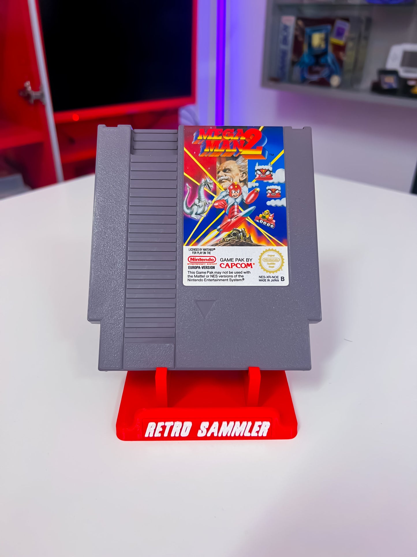 NES Custom Konsole Mega Man Paket
