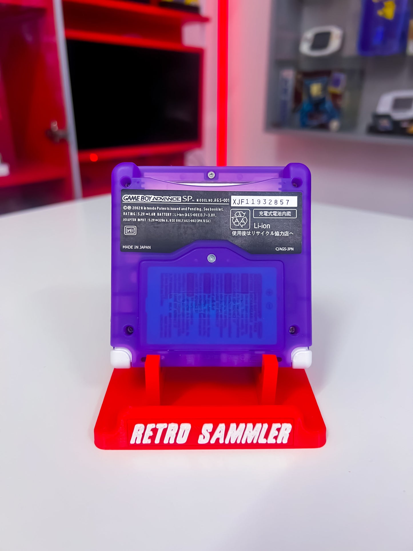 GameBoy Advance SP - Purple White