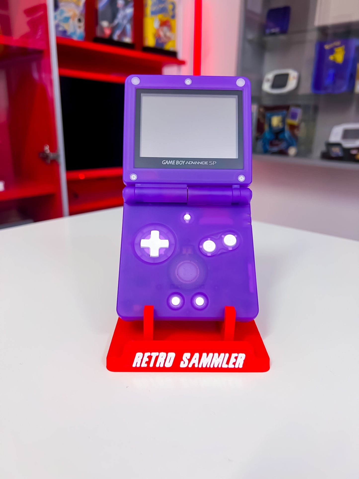 GameBoy Advance SP - Purple White