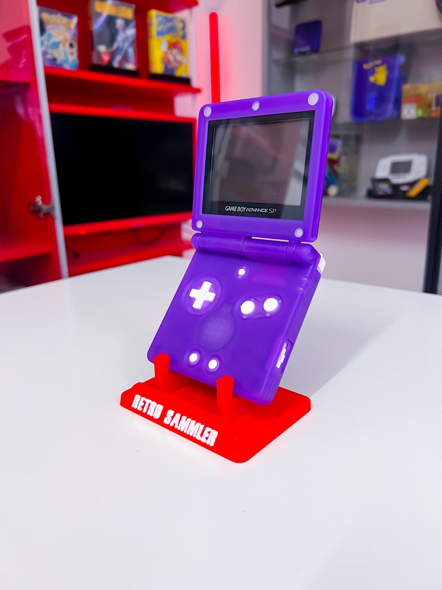 GameBoy Advance SP - Purple White