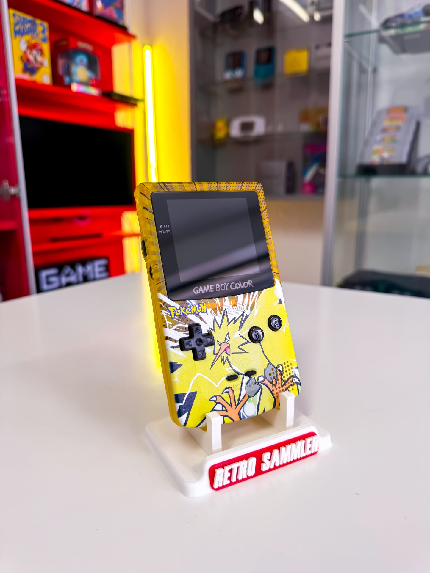 GameBoy Color mit IPS Display + Touch - Zapdos Custom