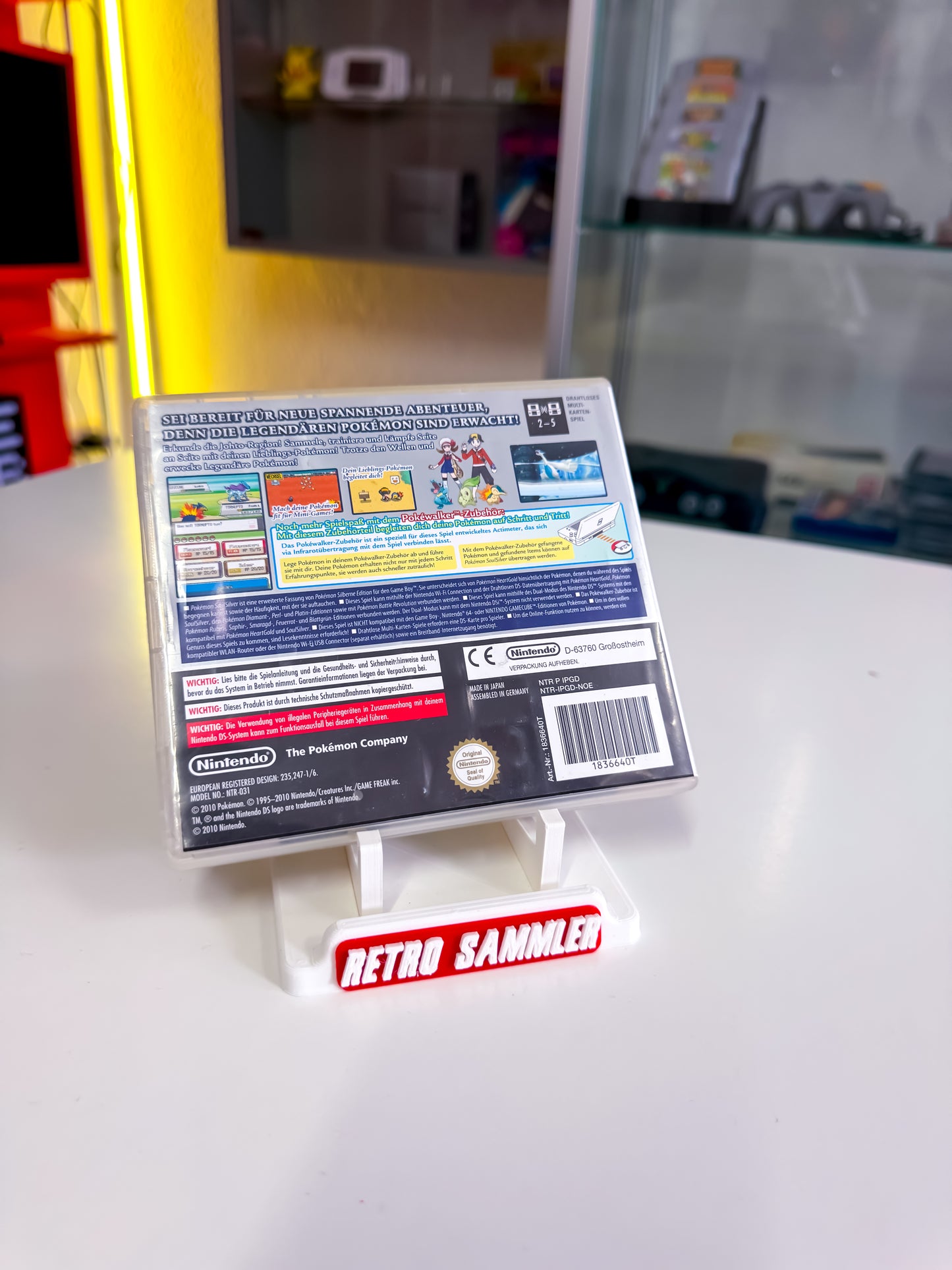 Pokémon SoulSilver Edition – Nintendo DS mit OVP | CIB