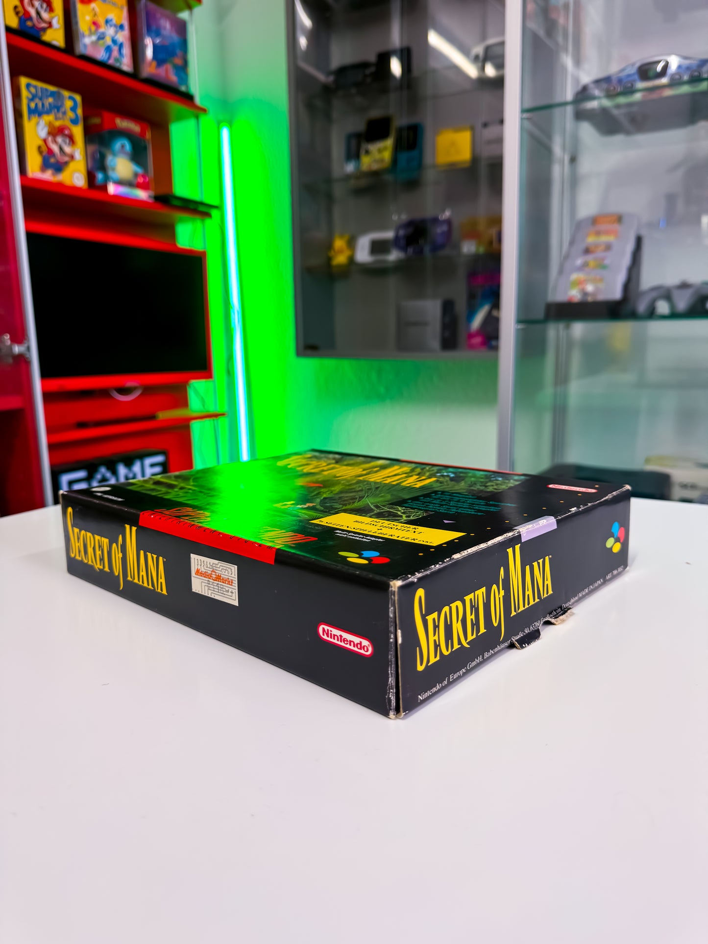 Secret of Mana – SNES BigBox | OVP | CIB | mit Spieleberater