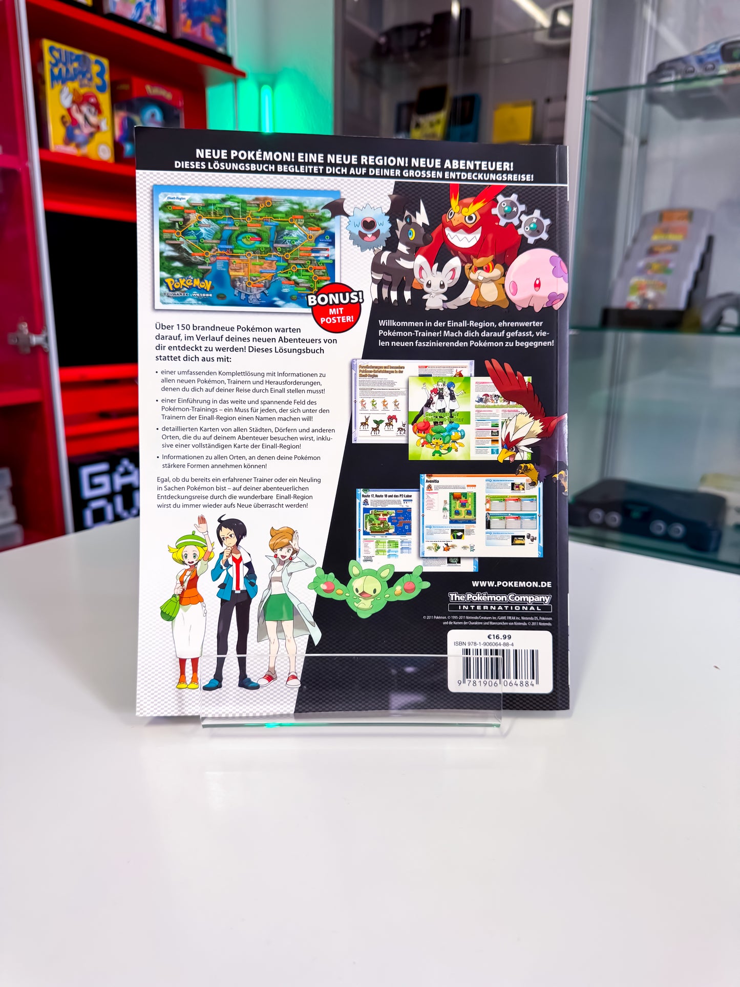Pokemon Schwarze & Weiße Edition (Nintendo DS) – Offizielles Lösungsbuch | Band 1