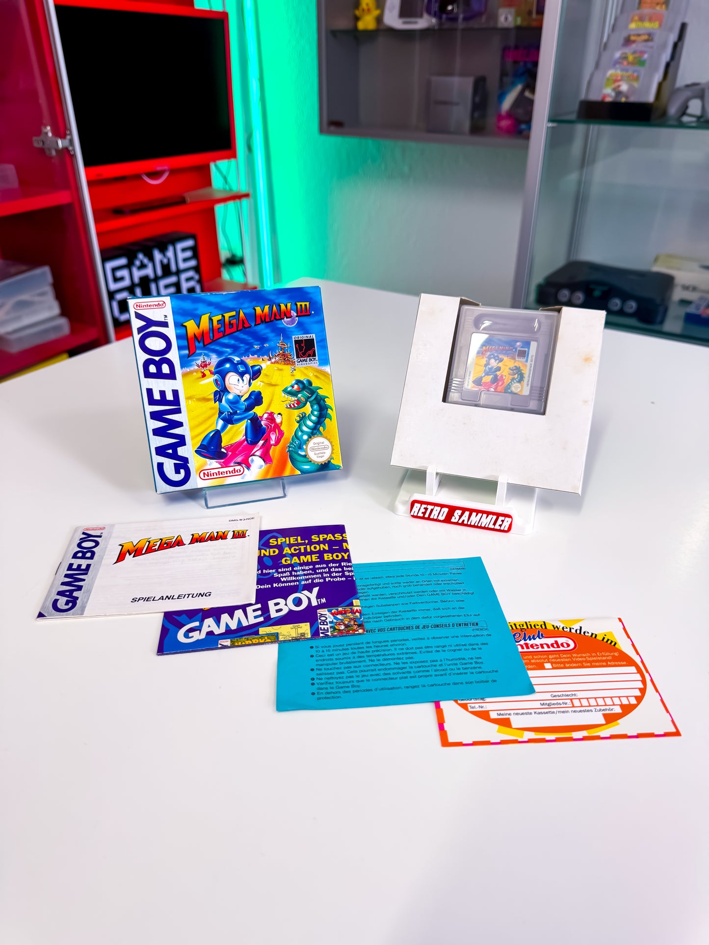Mega Man III – Game Boy | OVP | CIB | inkl. Kassenbon
