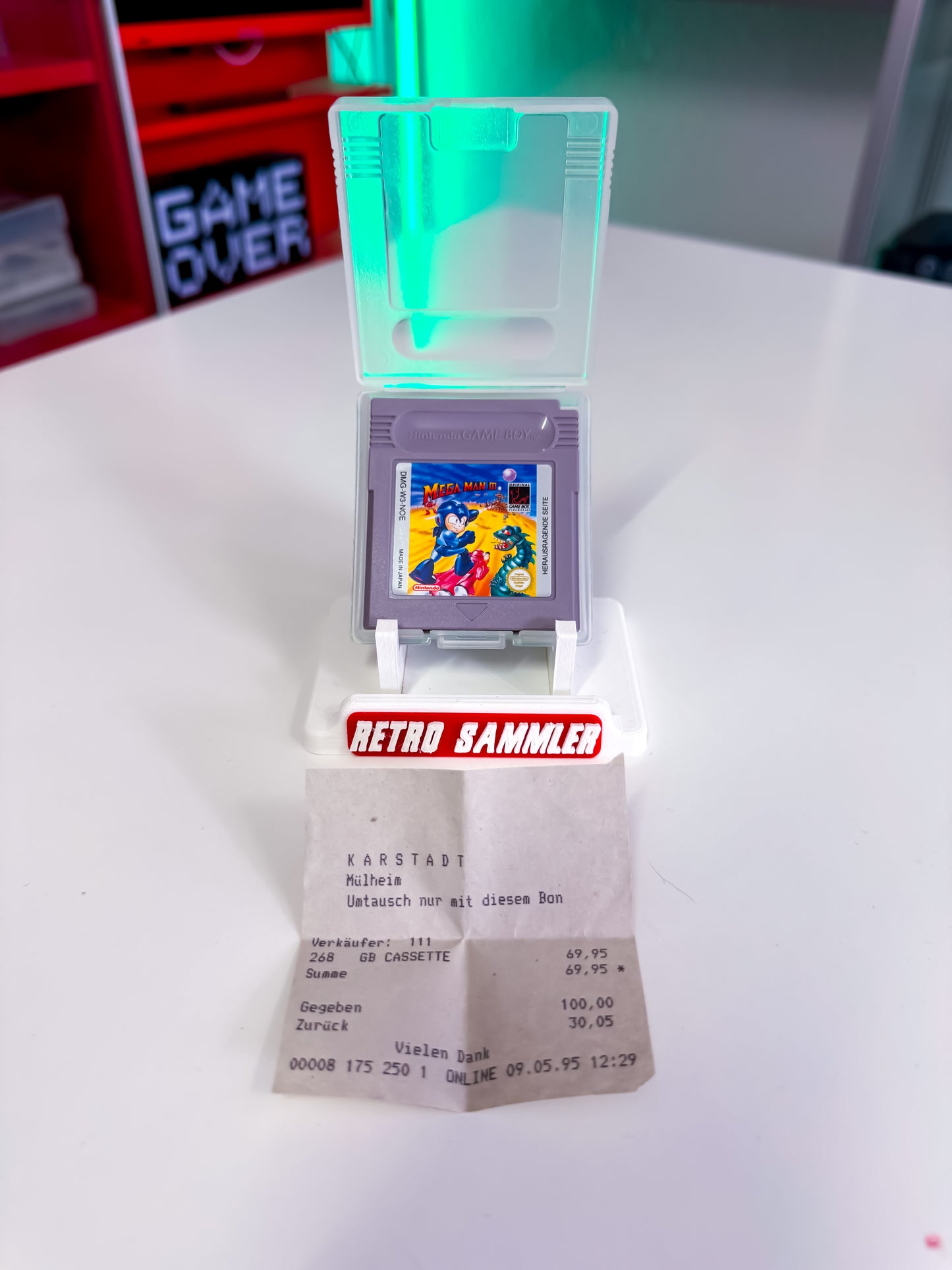 Mega Man III – Game Boy | OVP | CIB | inkl. Kassenbon