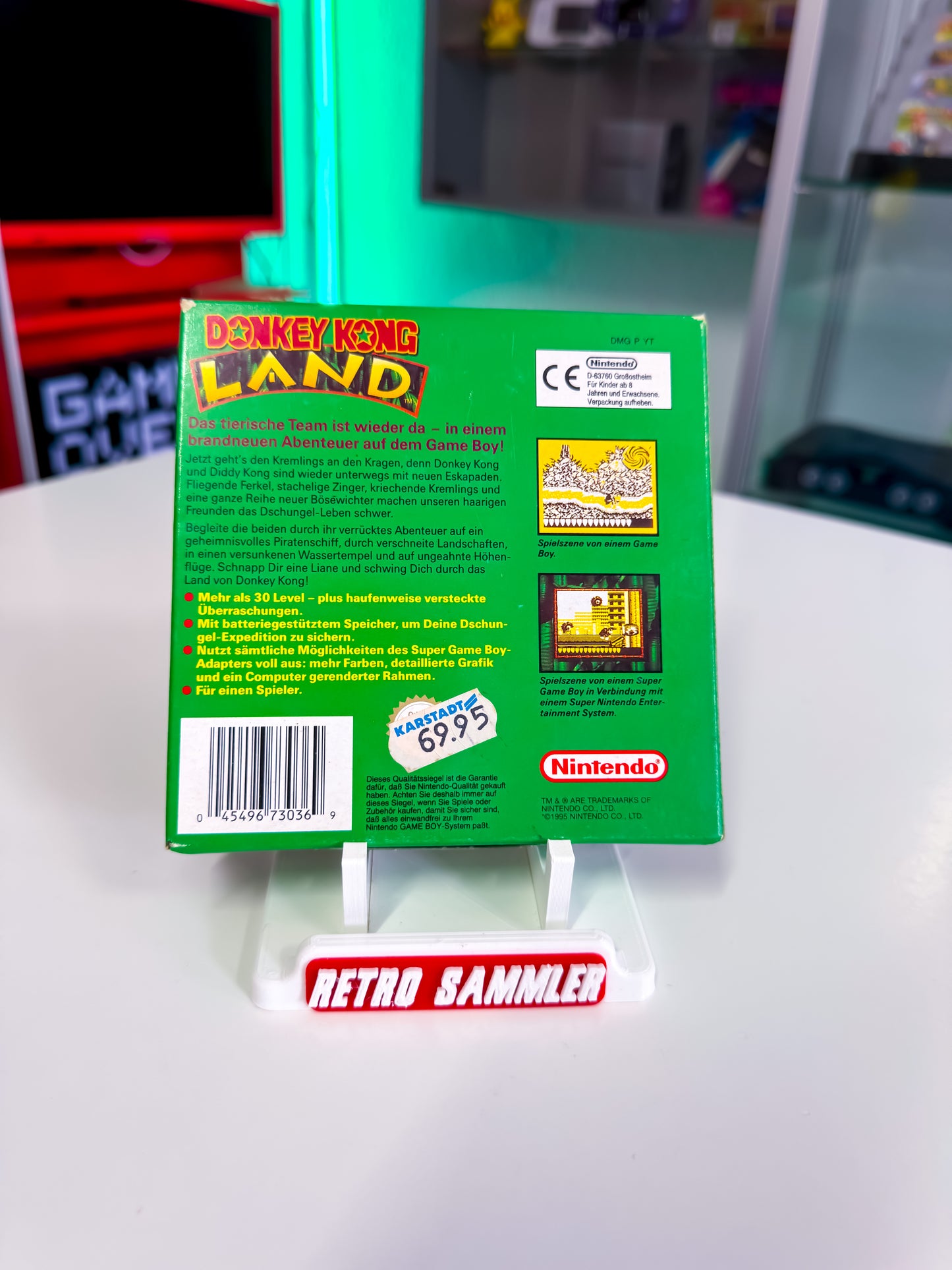 Donkey Kong Land – Game Boy | OVP | CIB | inkl. Kassenbon