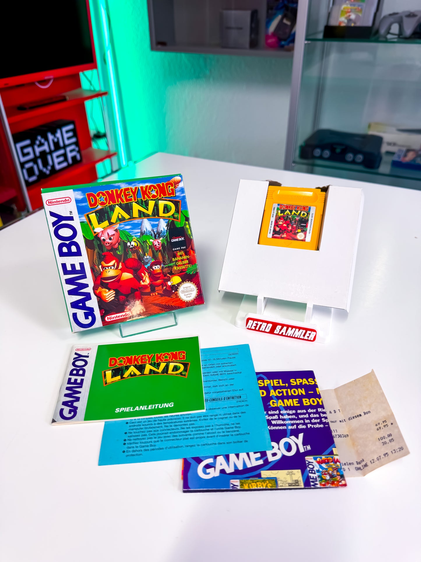 Donkey Kong Land – Game Boy | OVP | CIB | inkl. Kassenbon