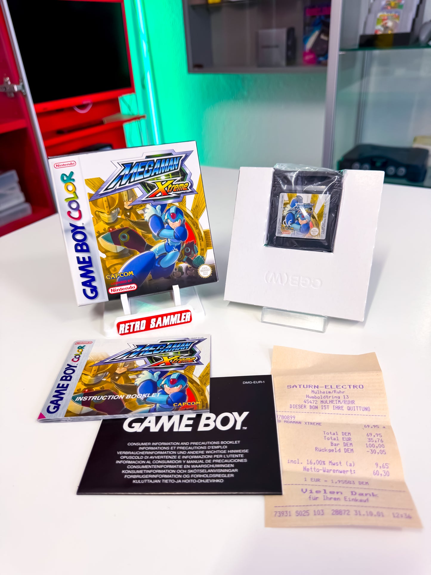 Mega Man Xtreme – Game Boy Color | OVP | CIB | inkl. Kassenbon