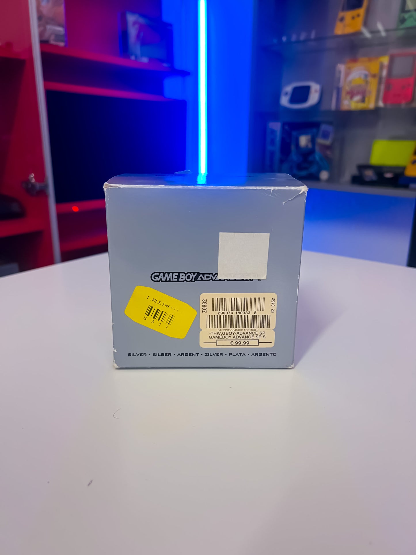 GameBoy Advance SP Silber mit OVP