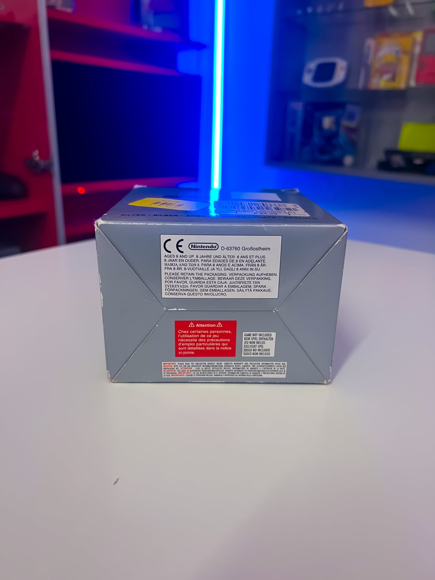 GameBoy Advance SP Silber mit OVP