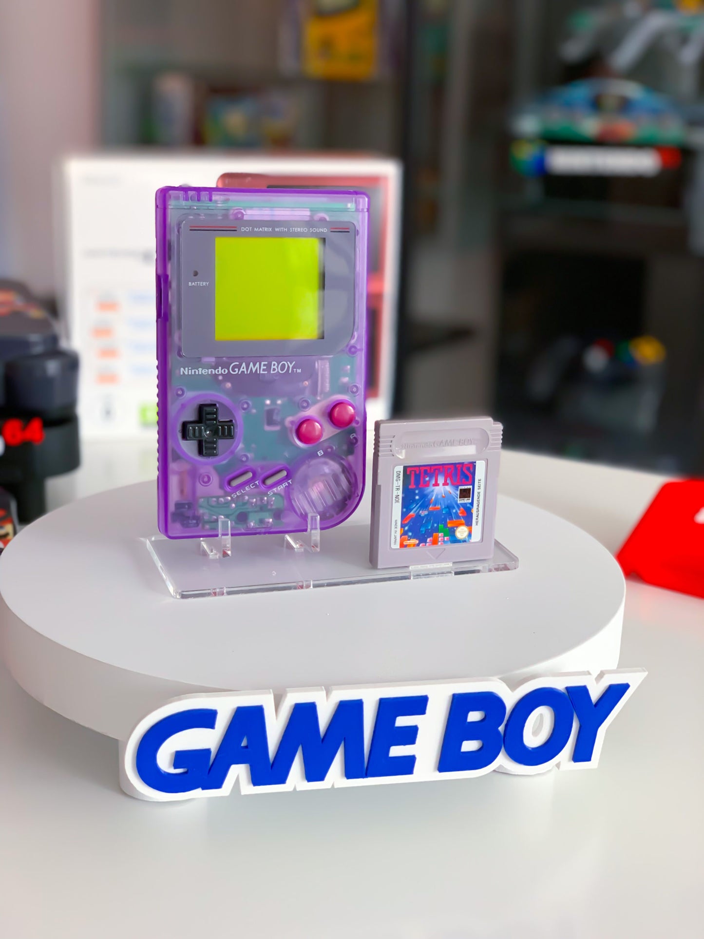GameBoy Classic DMG im Tetris Design