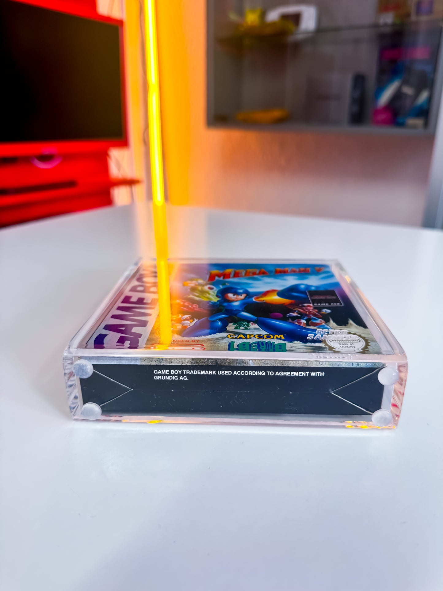 Acrylcase für Gameboy Color/Classic/Advance OVP Spiele