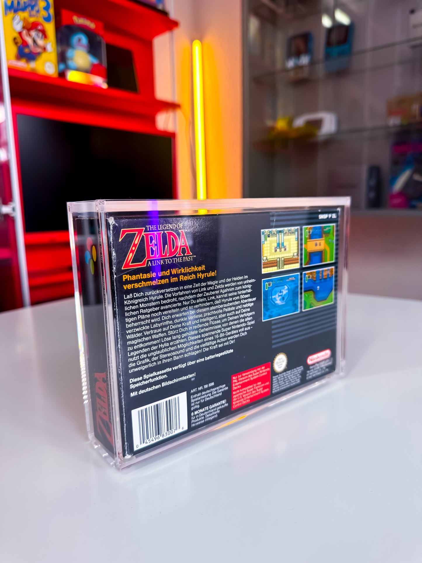 Acrylcase für Super Nintendo & N64 OVP Spiele