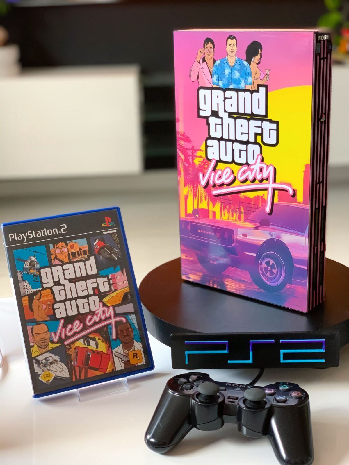 PlayStation 2 Konsole GTA VICE CITY Paket - PS2