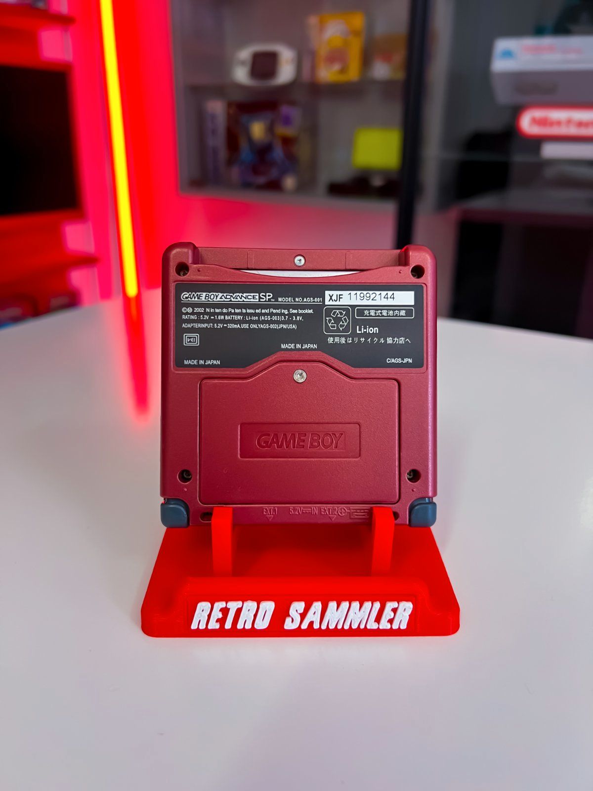 GameBoy Advance SP Groudon