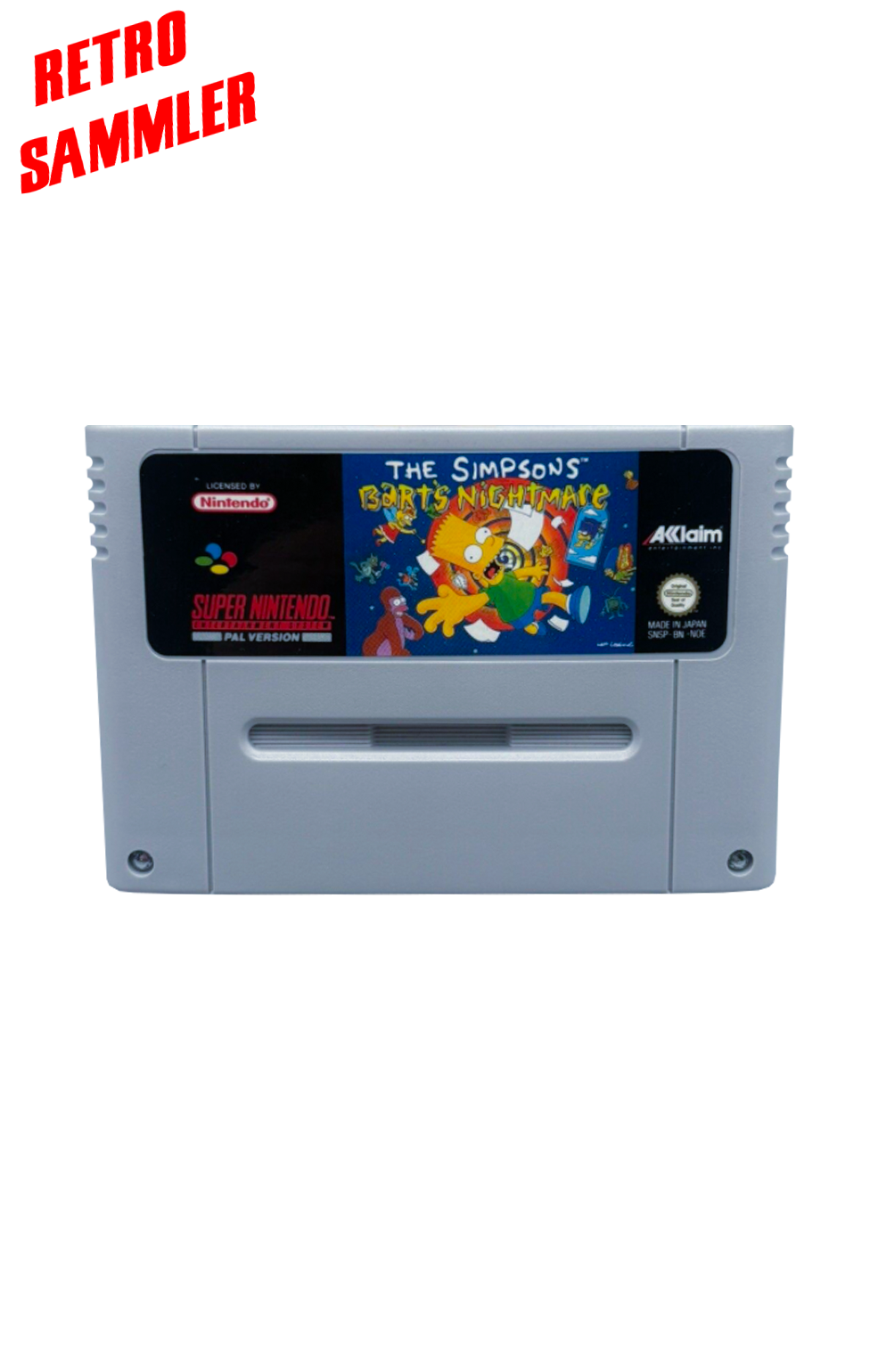 The Simpsons: Bart´s Nightmare - SNES