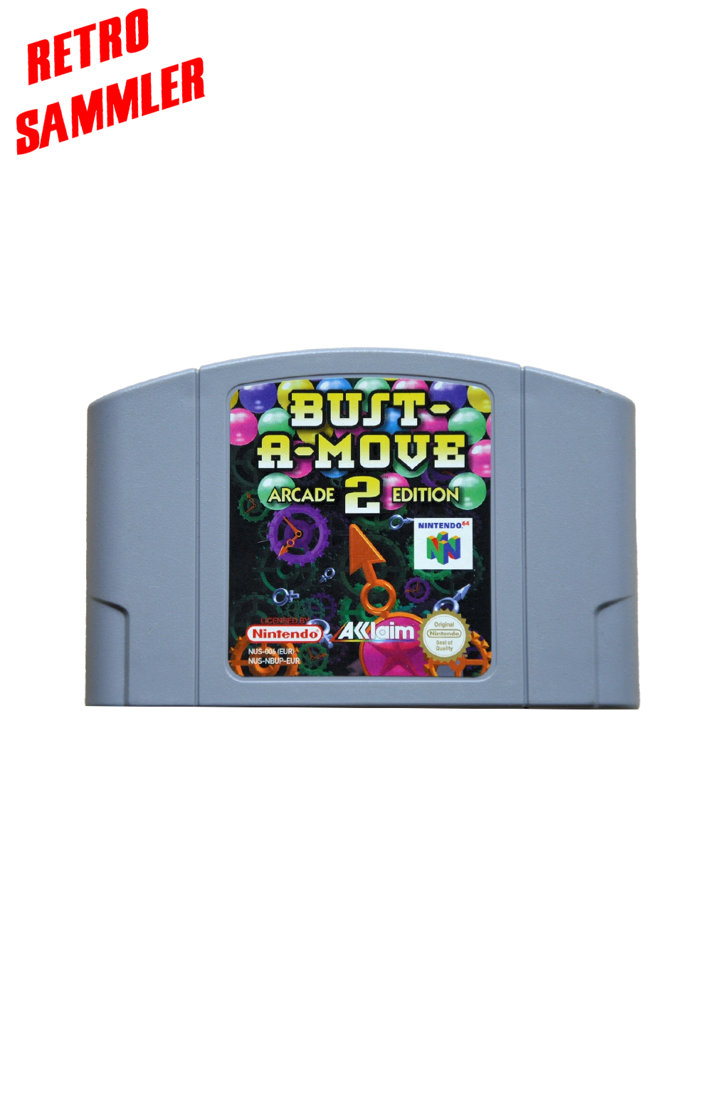 Bust-A-Move 2 Arcade Edition - N64