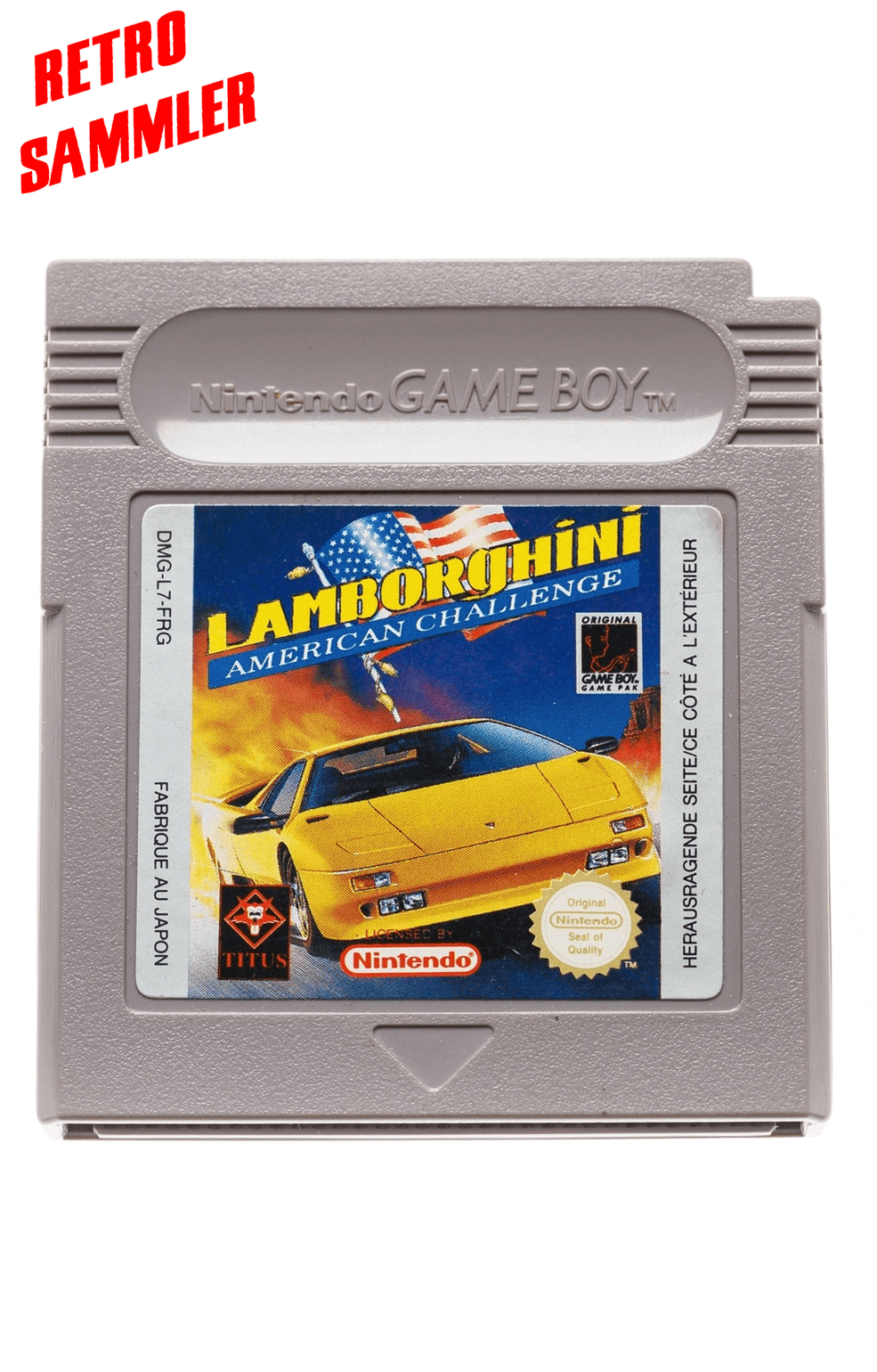 Lamborghini American Challenge - GameBoy